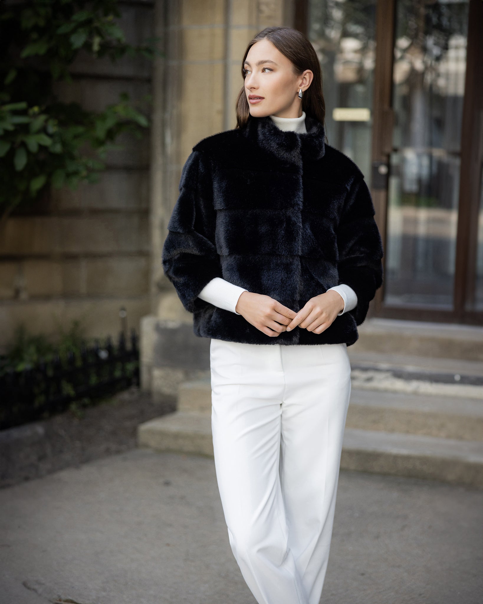 FUR-FREE MINK (FAUX FUR) JACKET