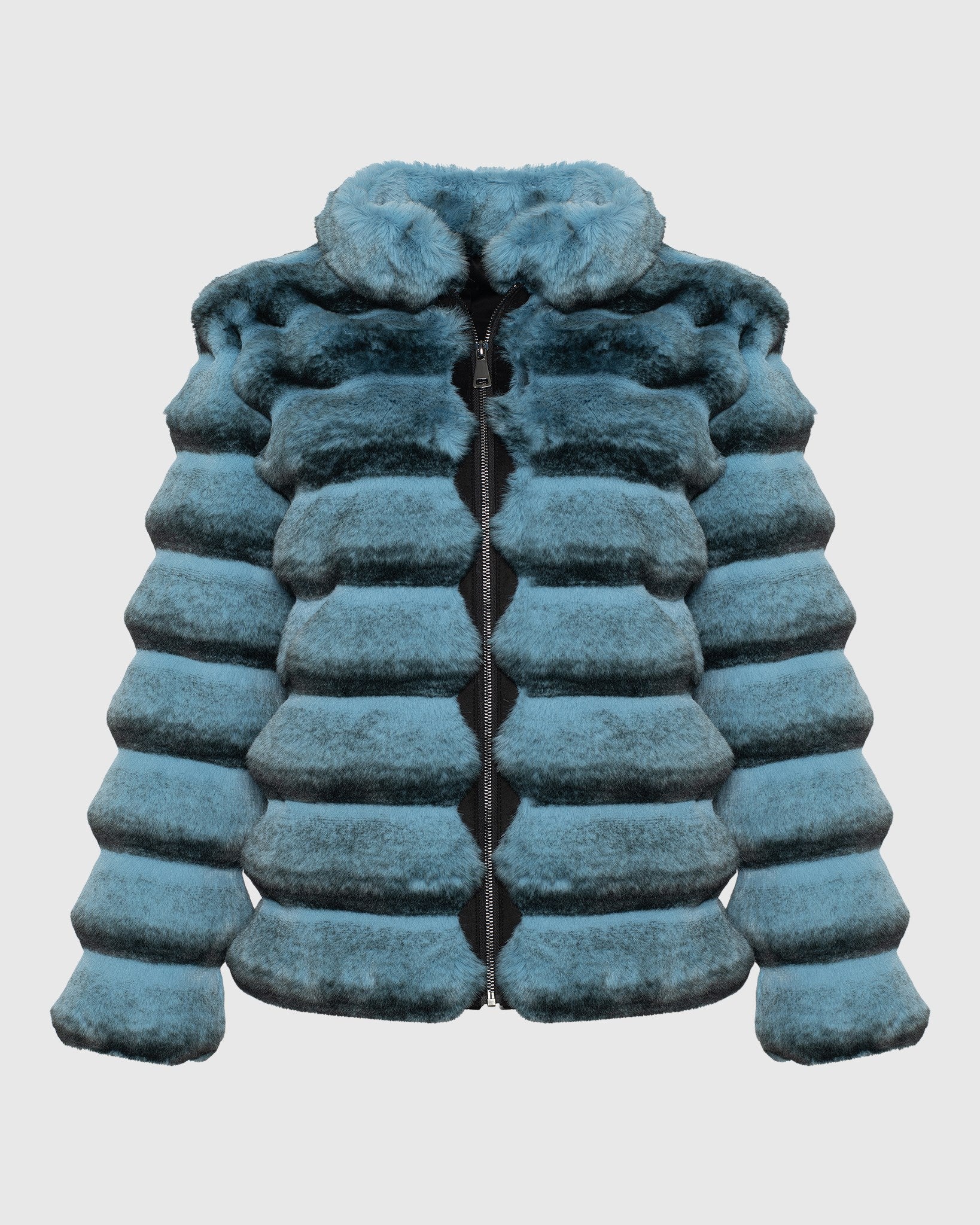FUR-FREE CHINCHILLA (FAUX FUR) JACKET