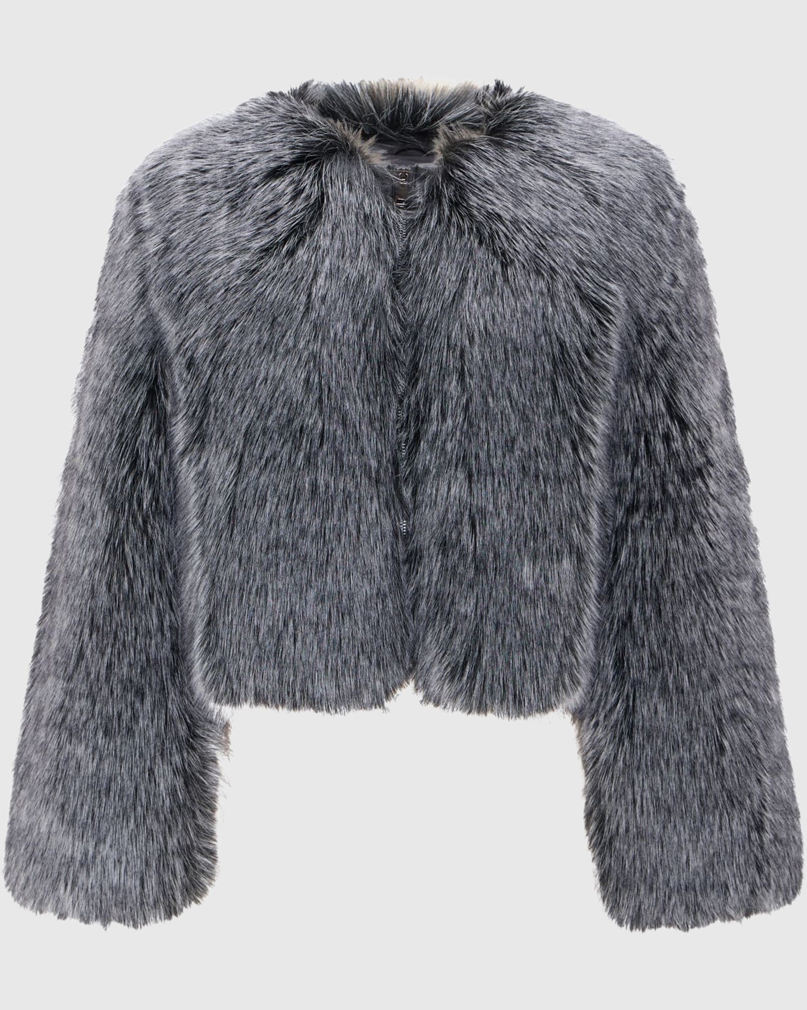 FUR-FREE FOX (FAUX FUR) BOLERO