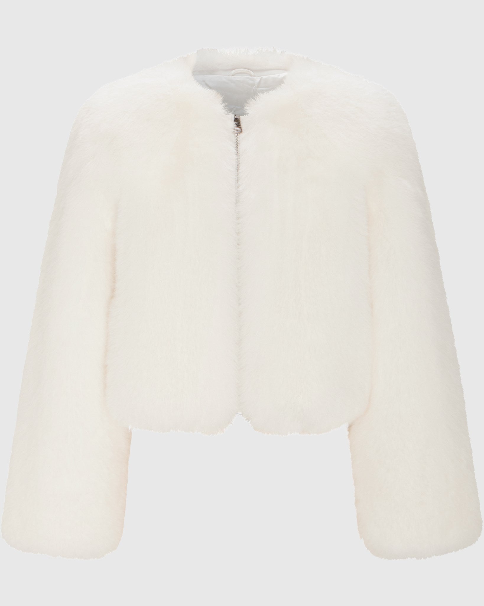 FUR-FREE FOX (FAUX FUR) BOLERO