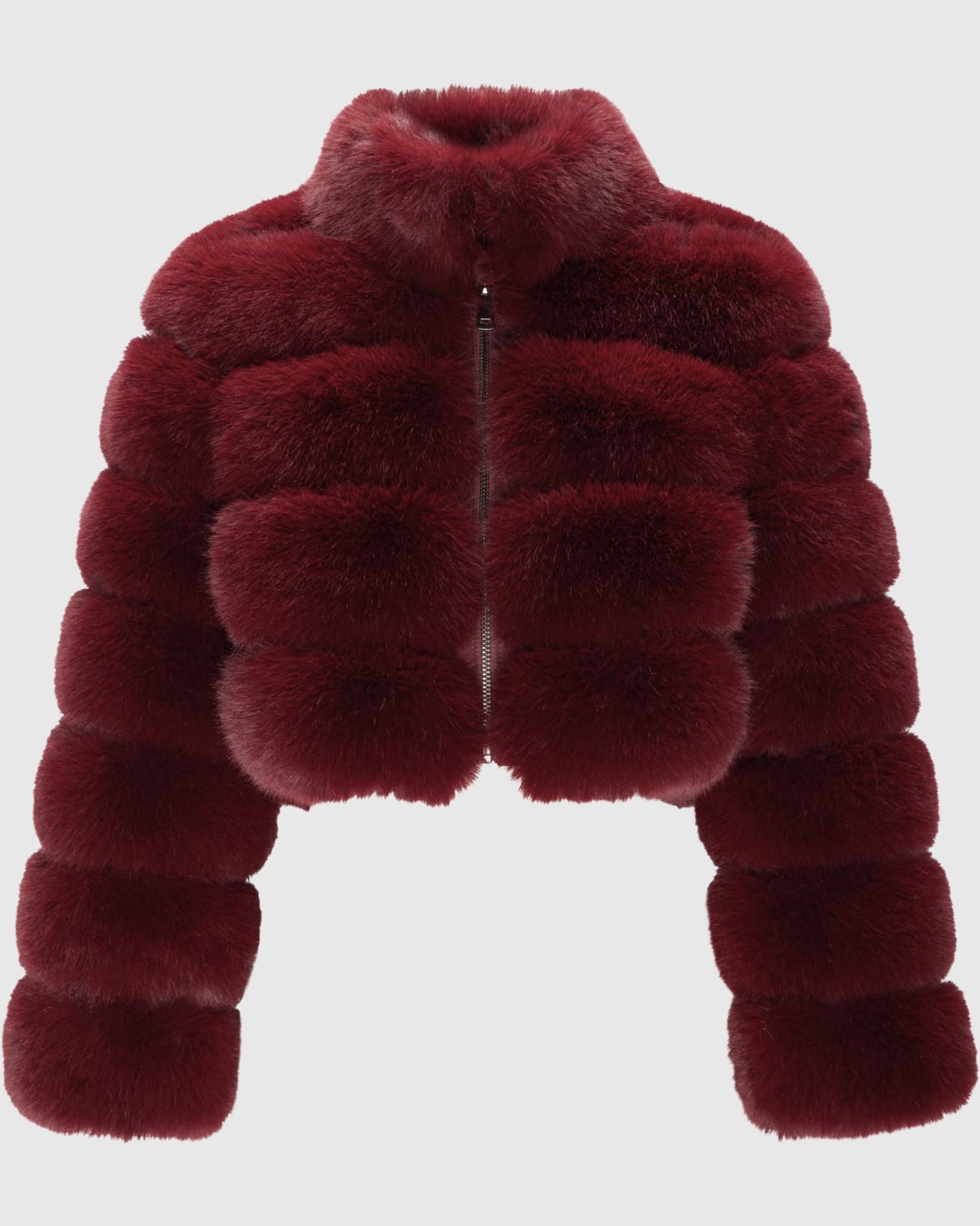 FUR-FREE FOX (FAUX FUR) BOLERO