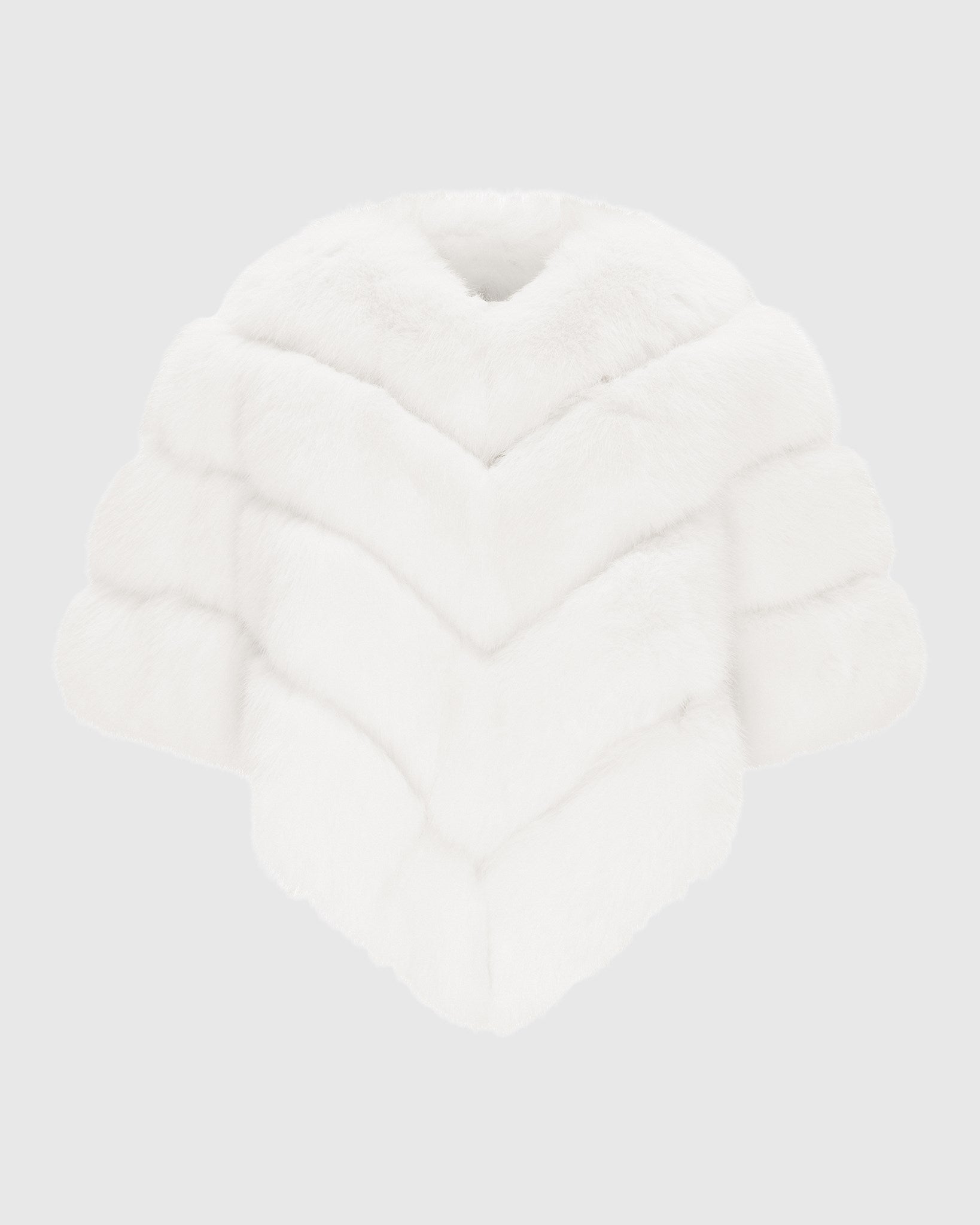FUR-FREE FOX (FAUX FUR) CAPE