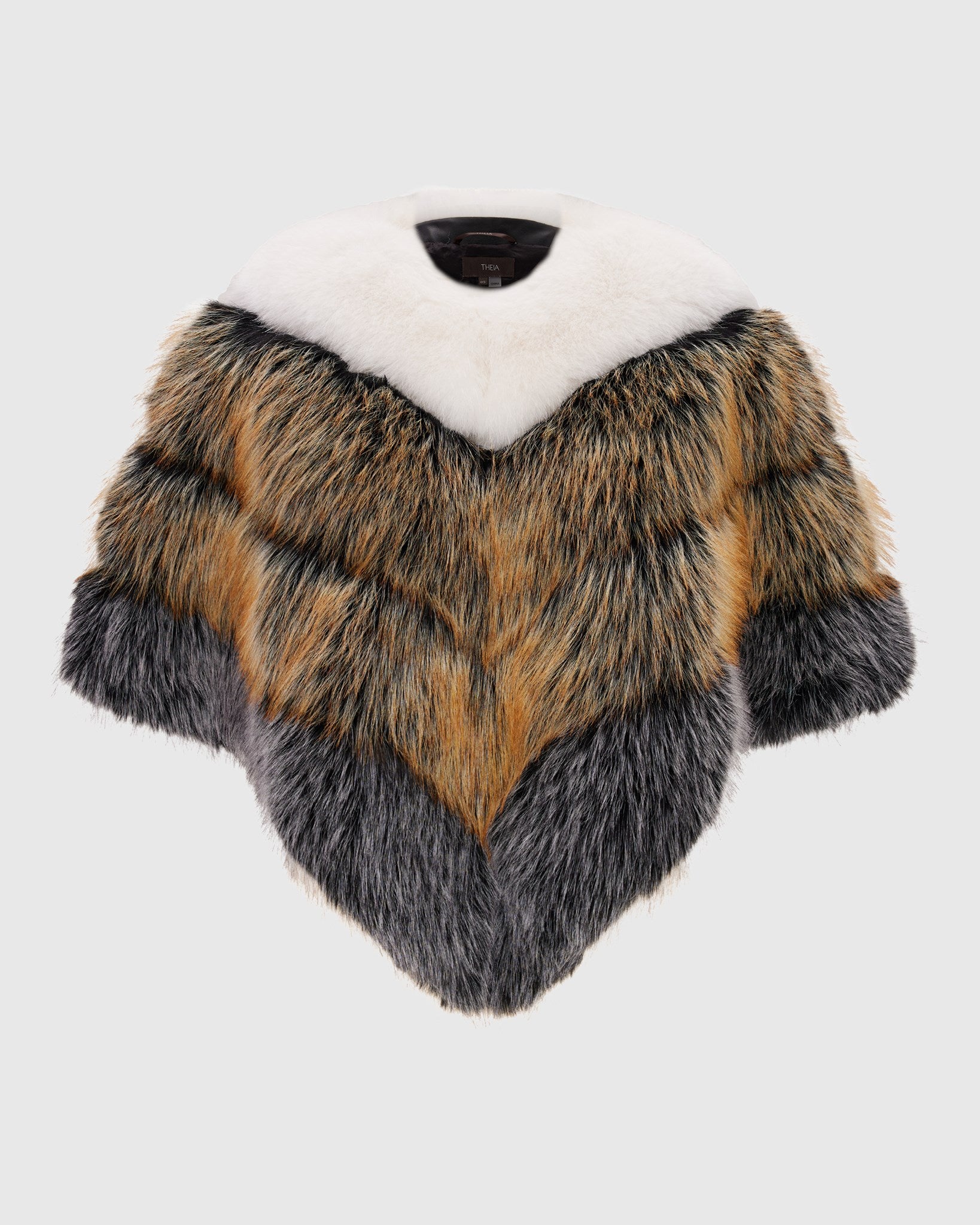 FUR-FREE FOX (FAUX FUR) CAPE