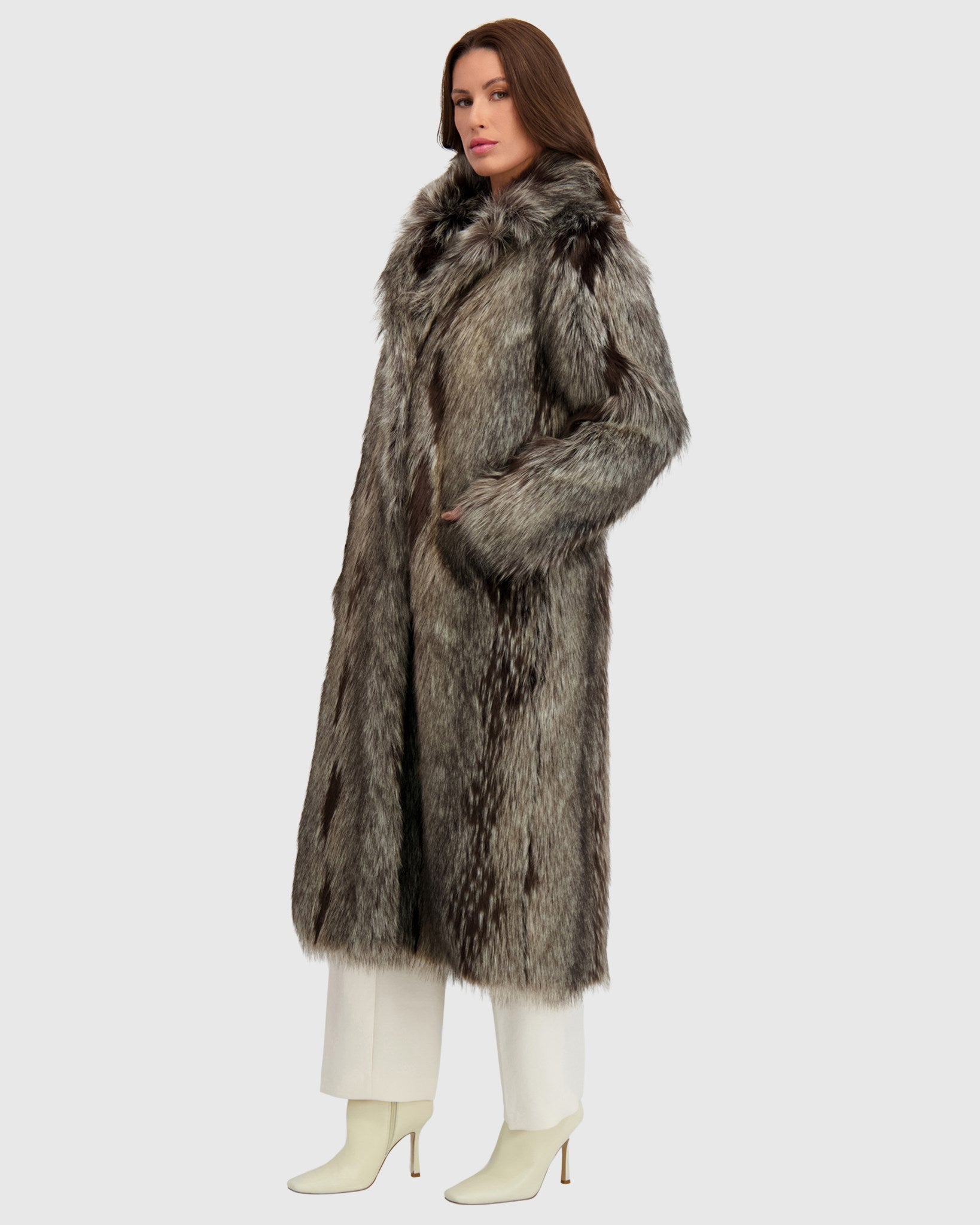 FUR-FREE FOX (FAUX FUR) COAT