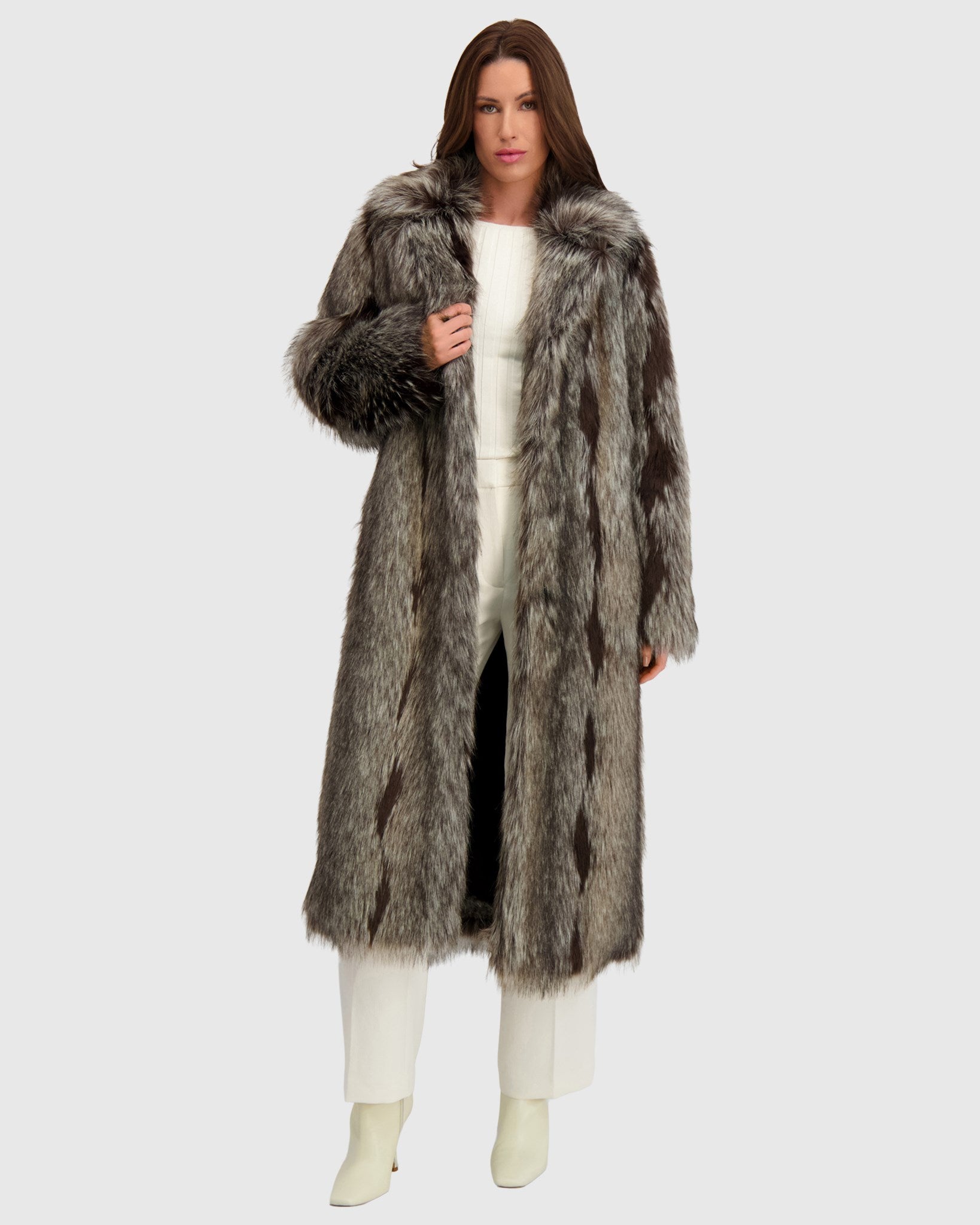 FUR-FREE FOX (FAUX FUR) COAT