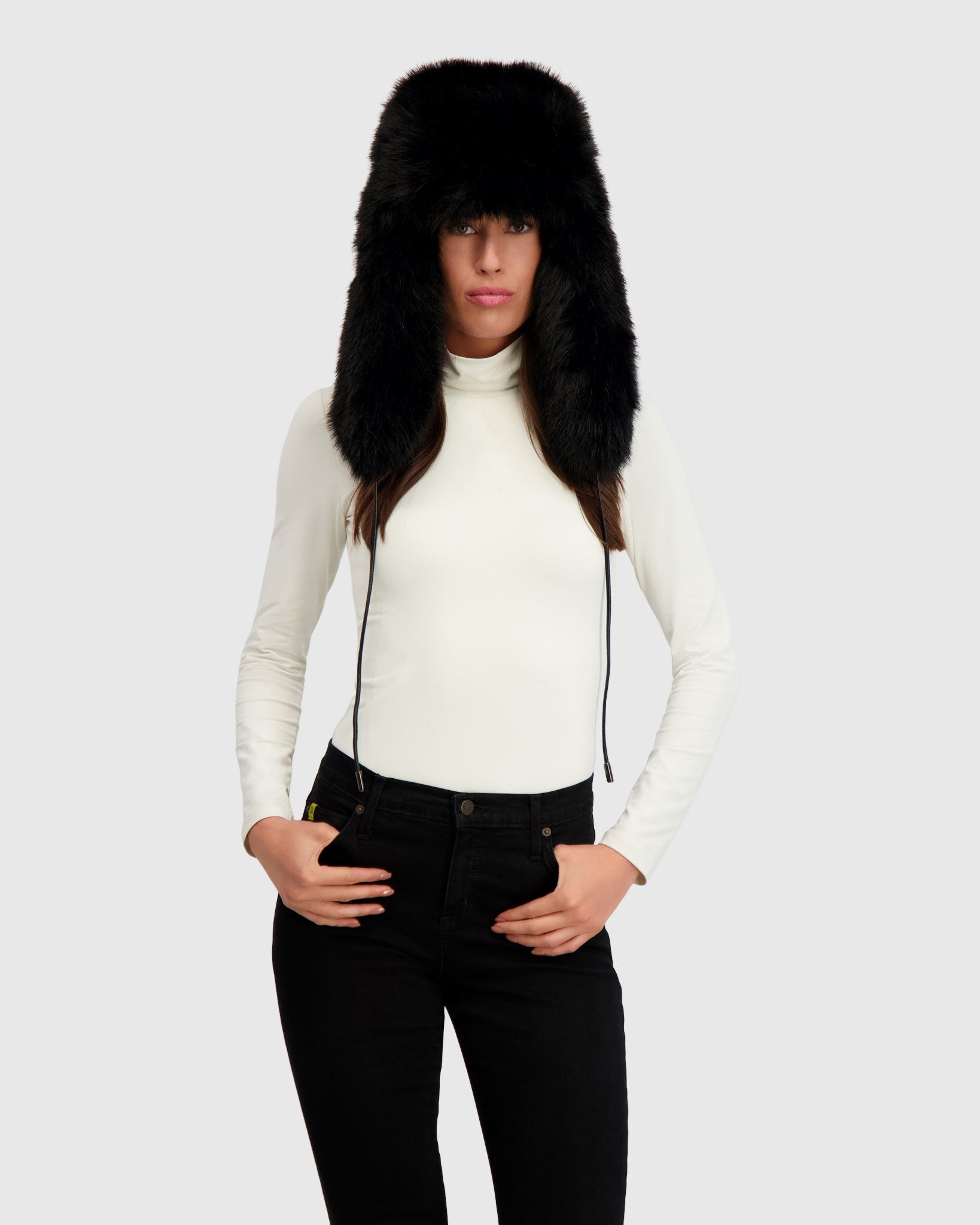 FUR-FREE FOX (FAUX FUR) HAT