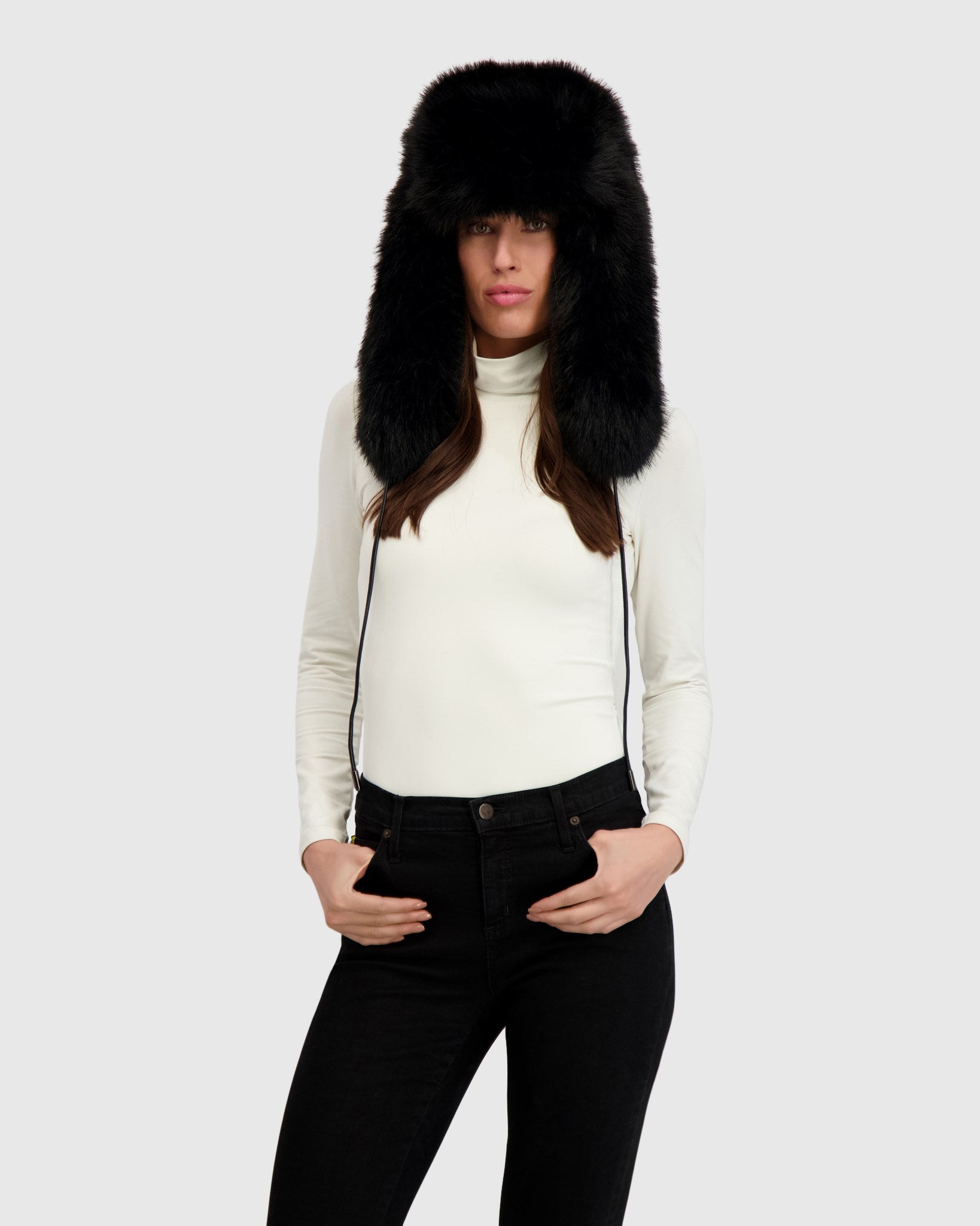 FUR-FREE FOX (FAUX FUR) HAT