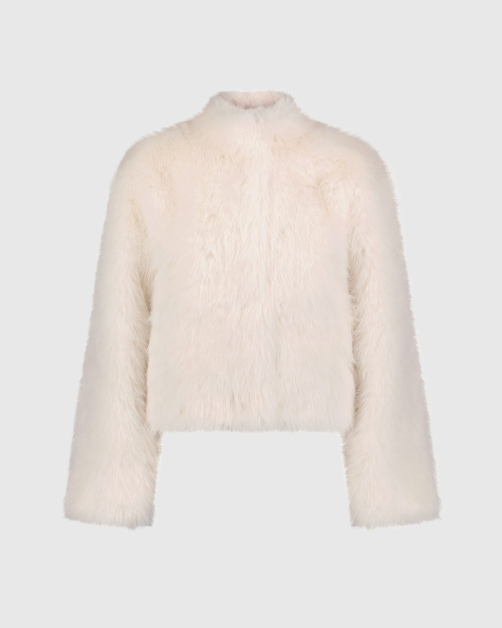 FUR-FREE FOX (FAUX FUR) JACKET