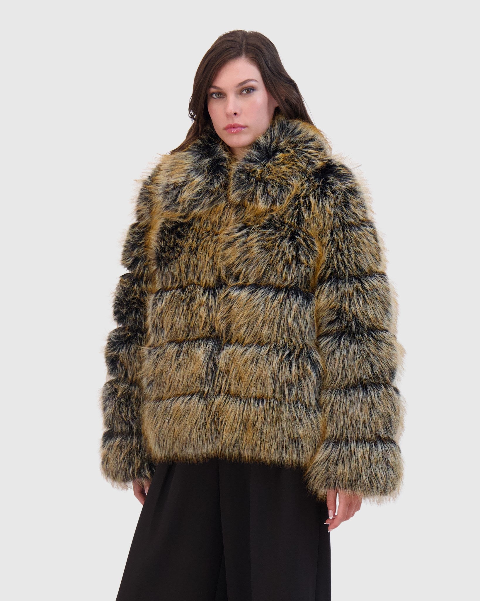 FUR-FREE FOX (FAUX FUR) JACKET