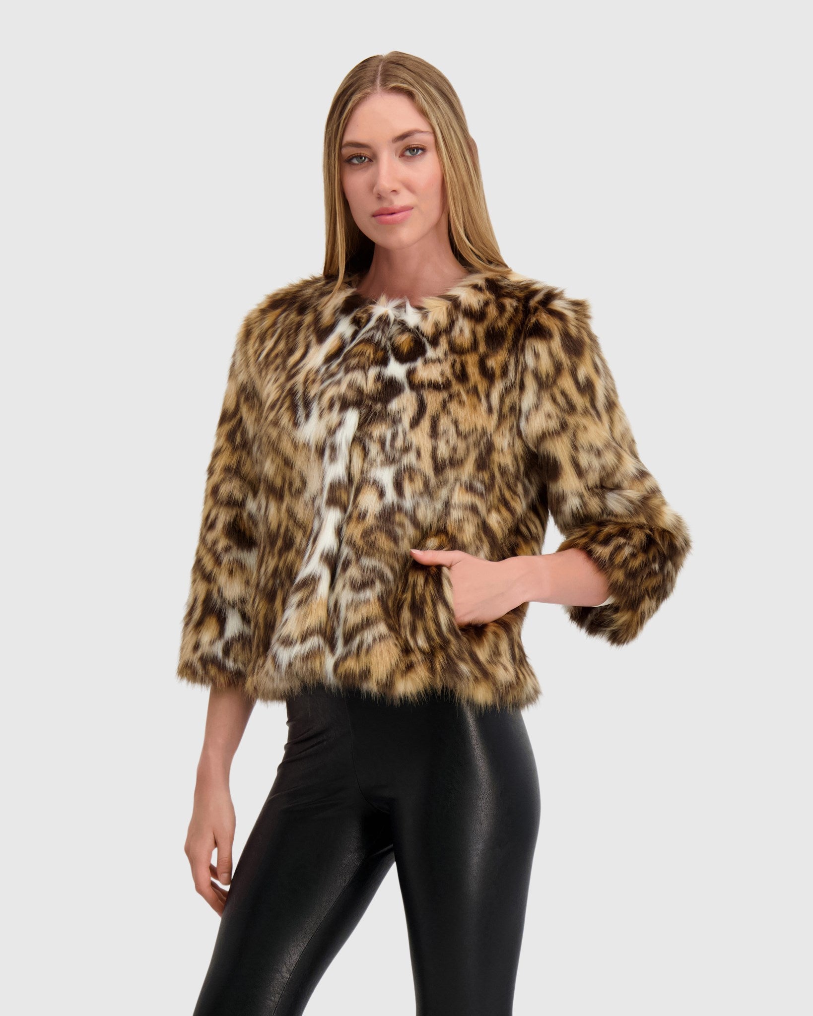 FUR-FREE FOX (FAUX FUR) JACKET