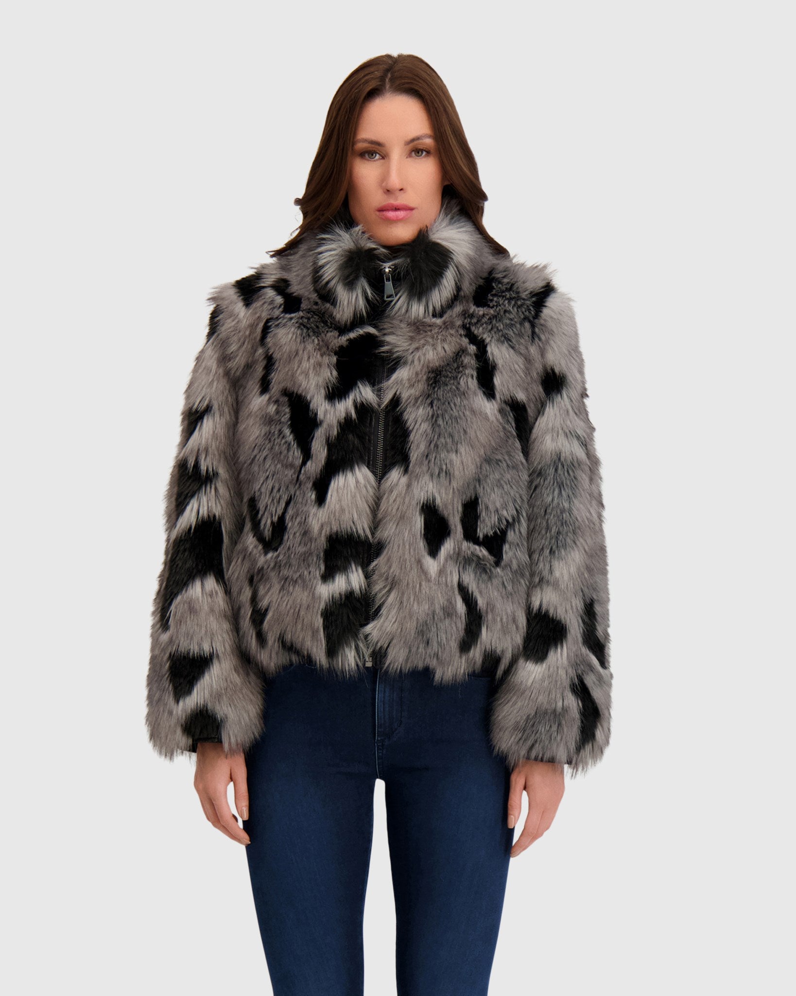 FUR-FREE FOX (FAUX FUR) JACKET