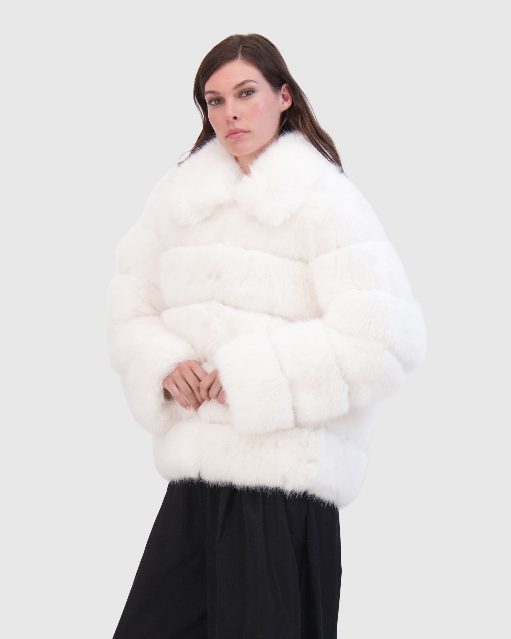 FUR-FREE FOX (FAUX FUR) JACKET