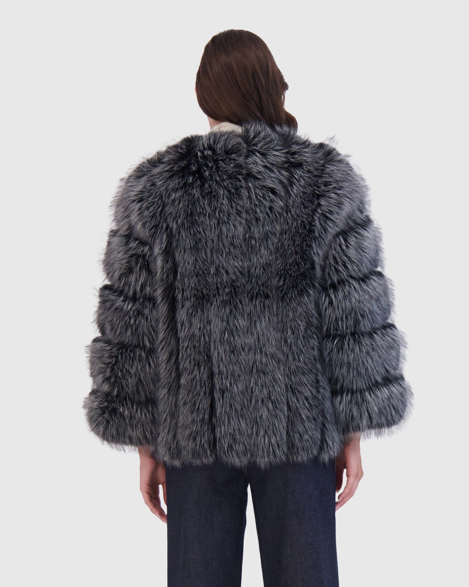 FUR-FREE FOX (FAUX FUR) JACKET