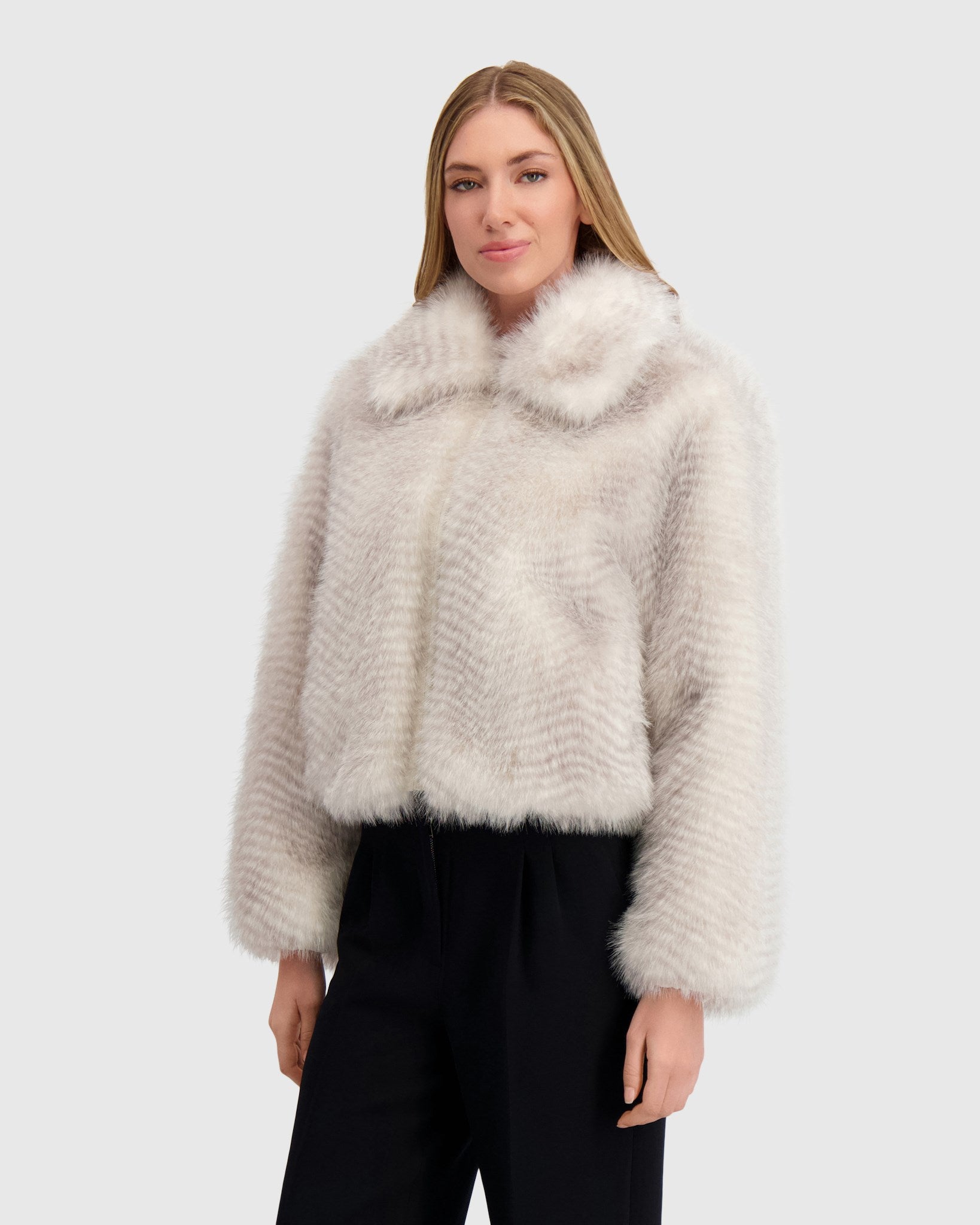FUR-FREE FOX (FAUX FUR) JACKET