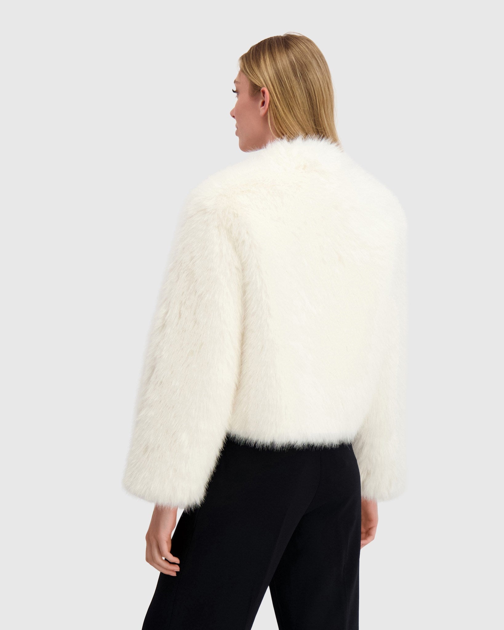 FUR-FREE FOX (FAUX FUR) JACKET