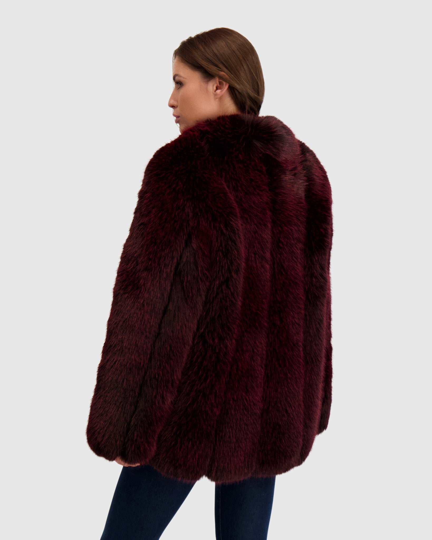 FUR-FREE FOX (FAUX FUR) JACKET
