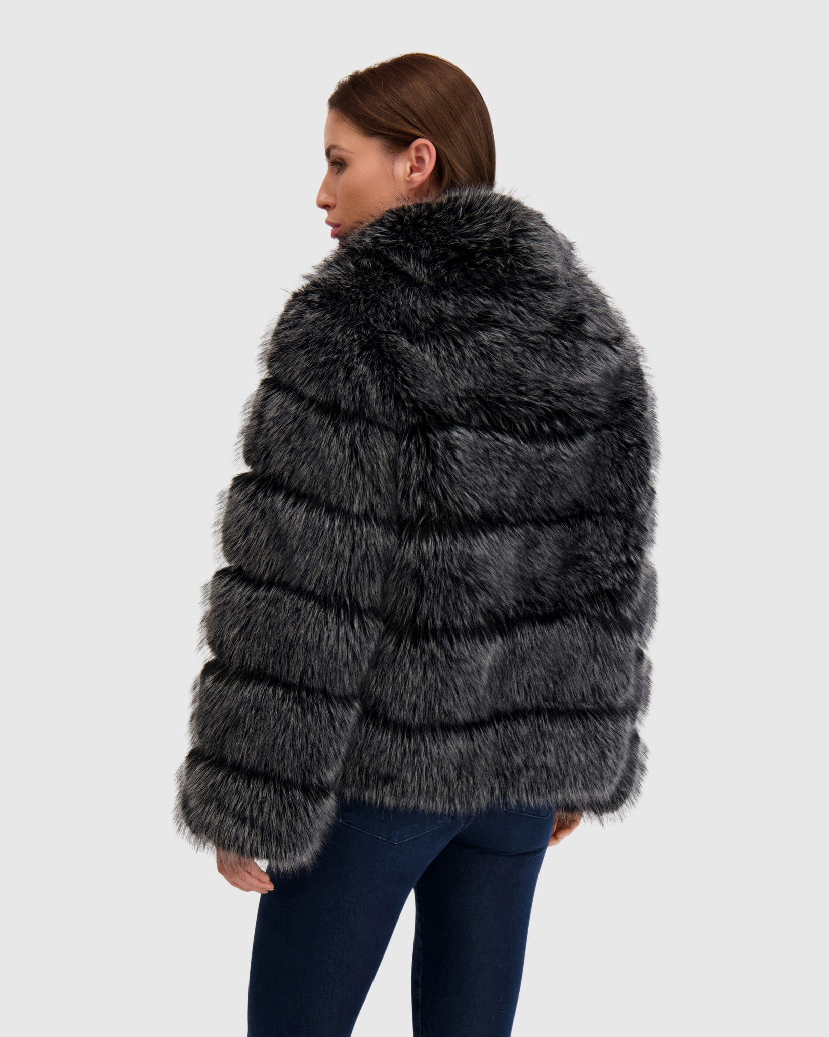 FUR-FREE FOX (FAUX FUR) JACKET