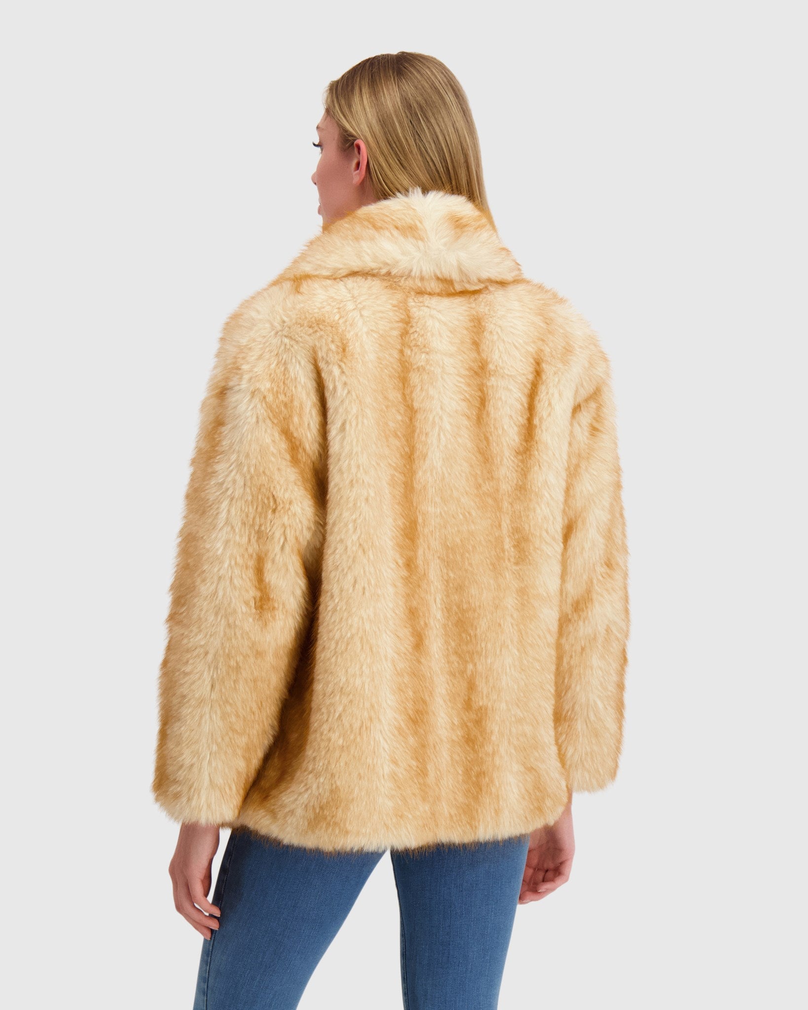 FUR-FREE FOX (FAUX FUR) JACKET
