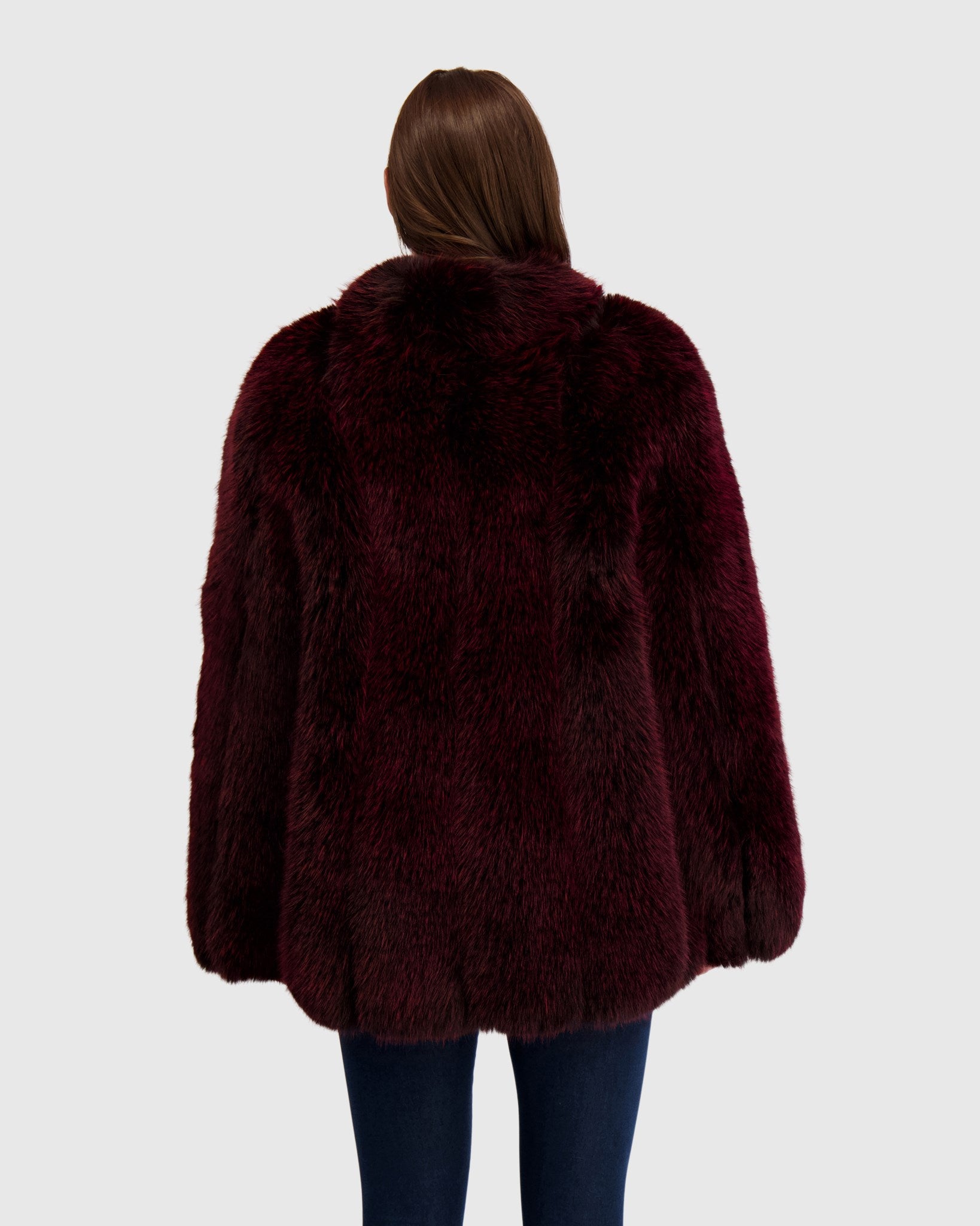 FUR-FREE FOX (FAUX FUR) JACKET
