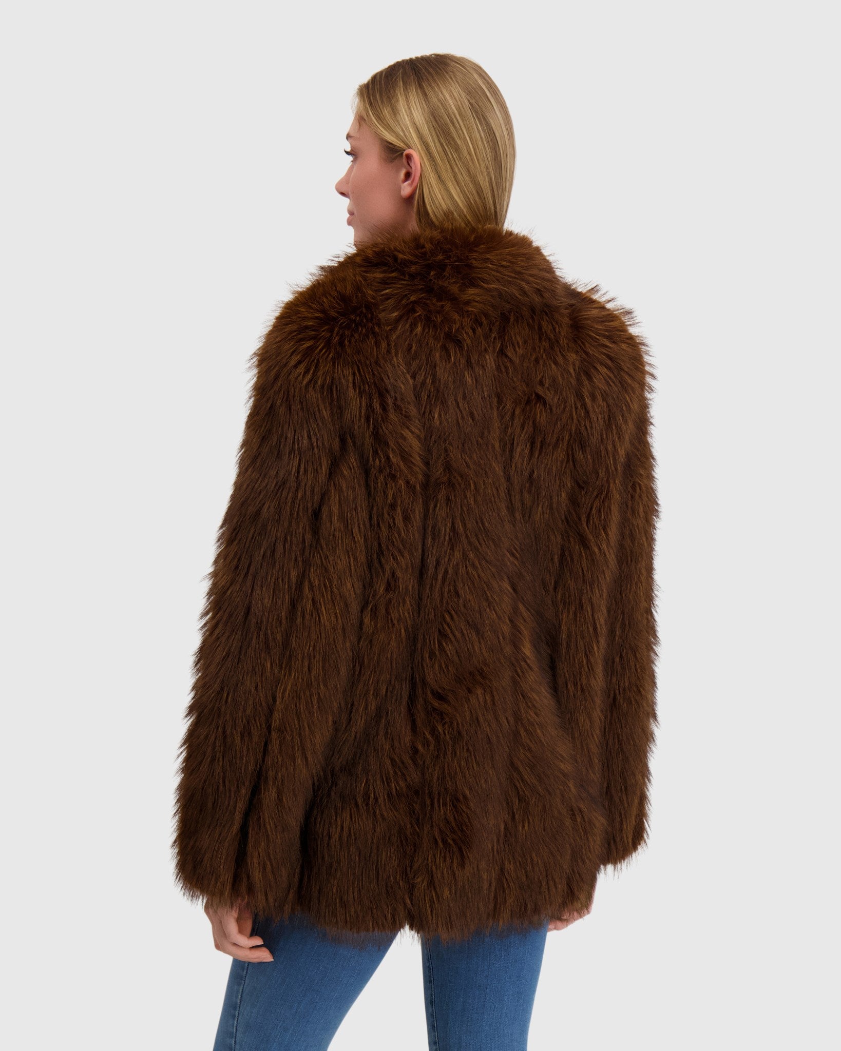 FUR-FREE FOX (FAUX FUR) JACKET