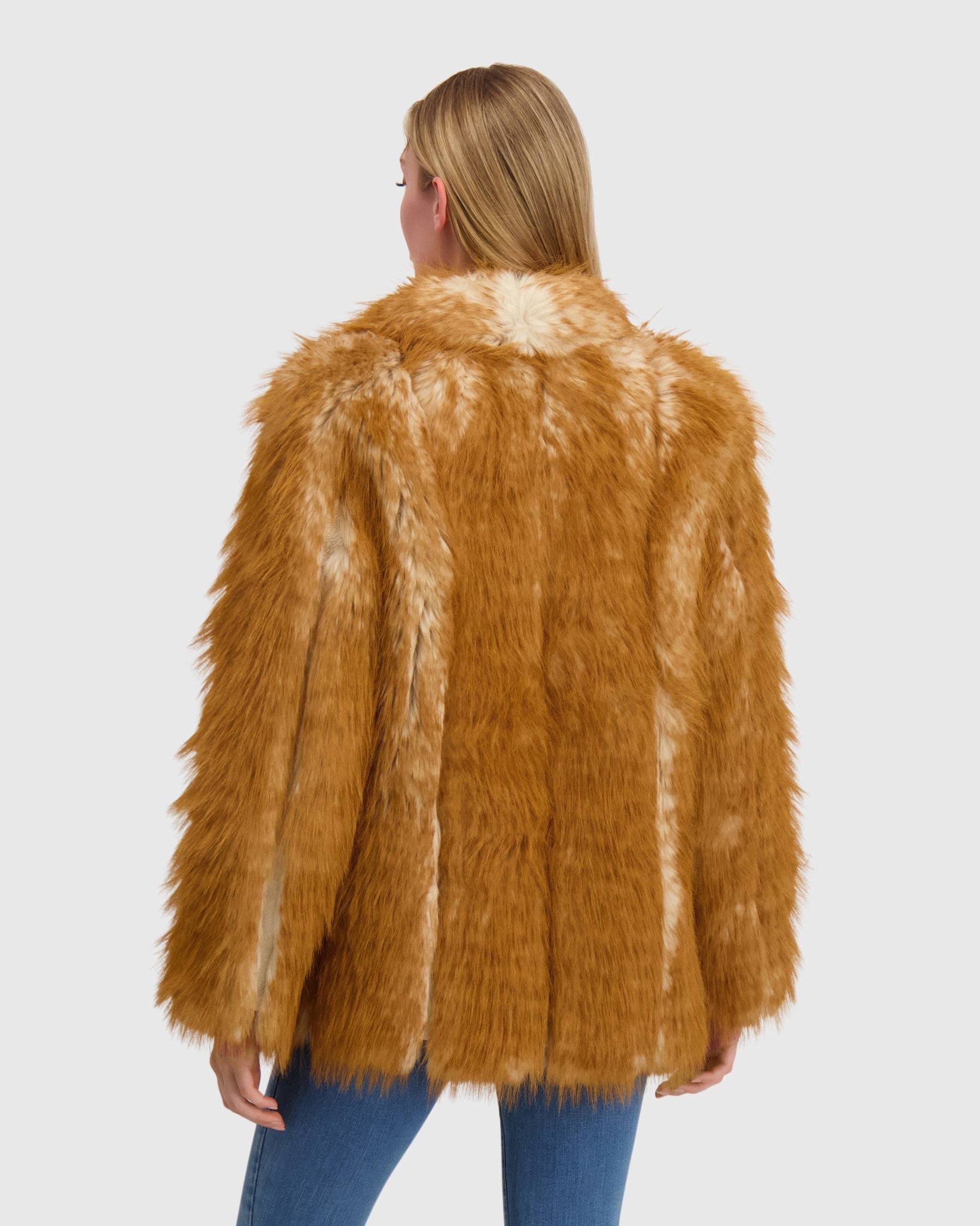 FUR-FREE FOX (FAUX FUR) JACKET