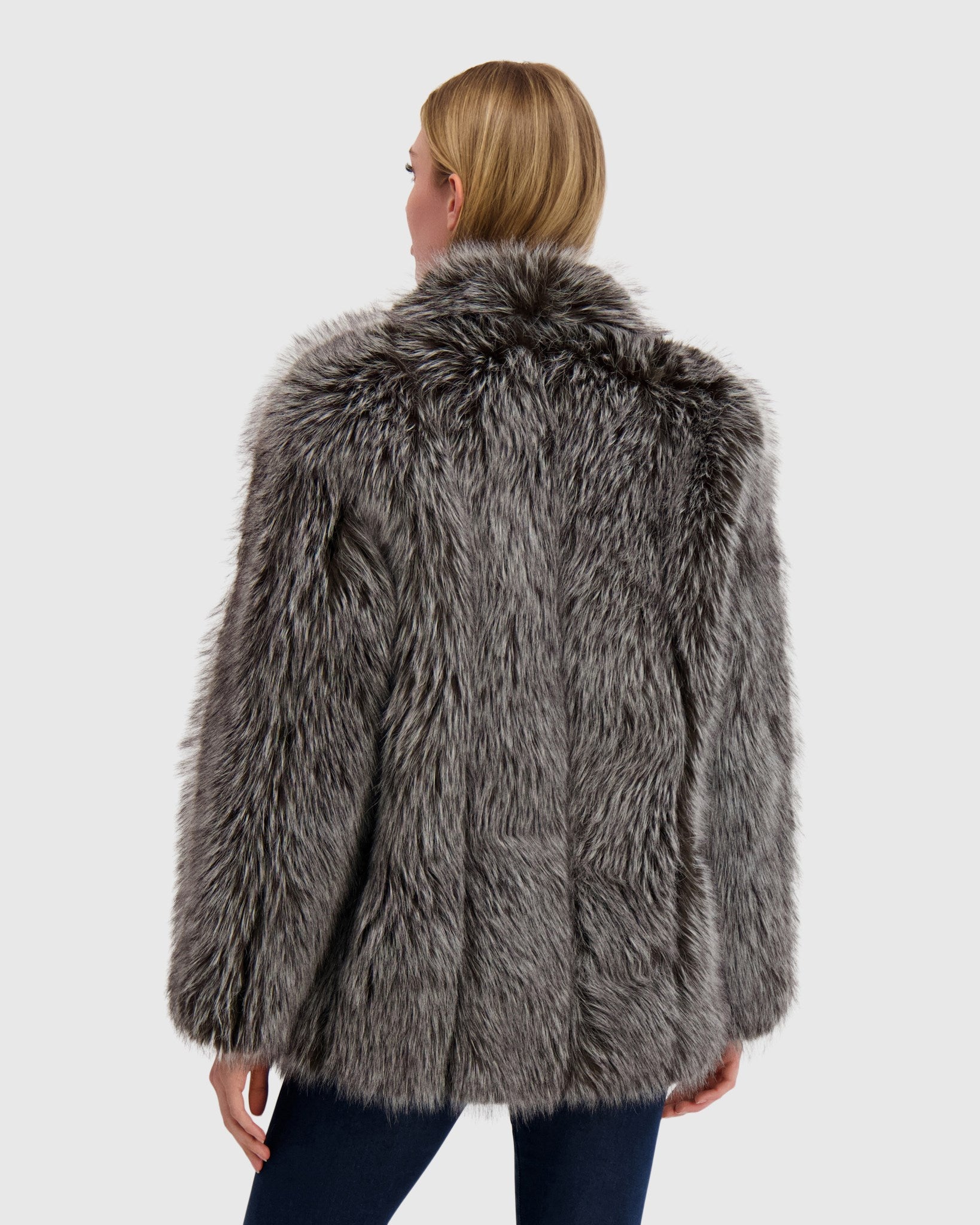 FUR-FREE FOX (FAUX FUR) JACKET
