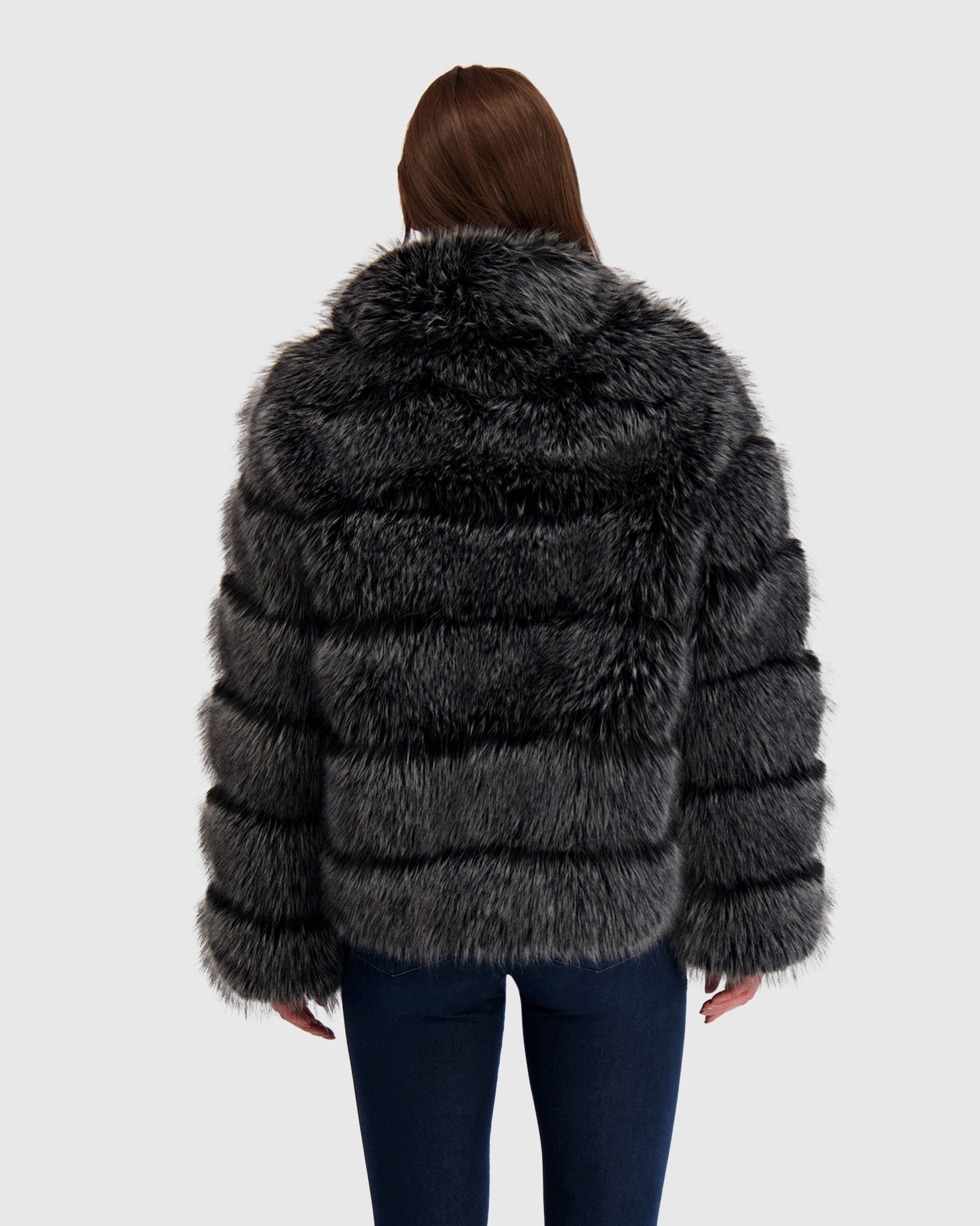 FUR-FREE FOX (FAUX FUR) JACKET