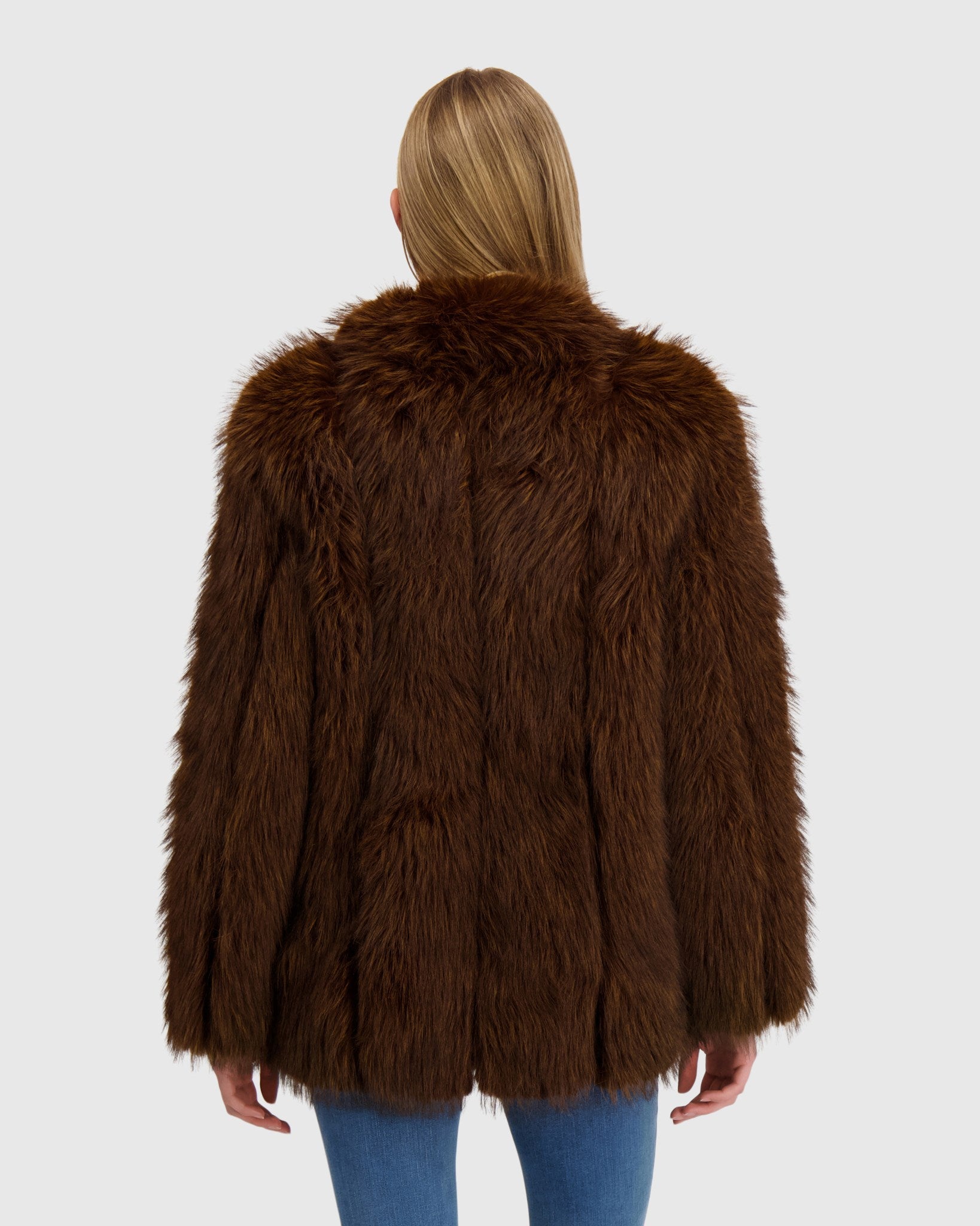 FUR-FREE FOX (FAUX FUR) JACKET