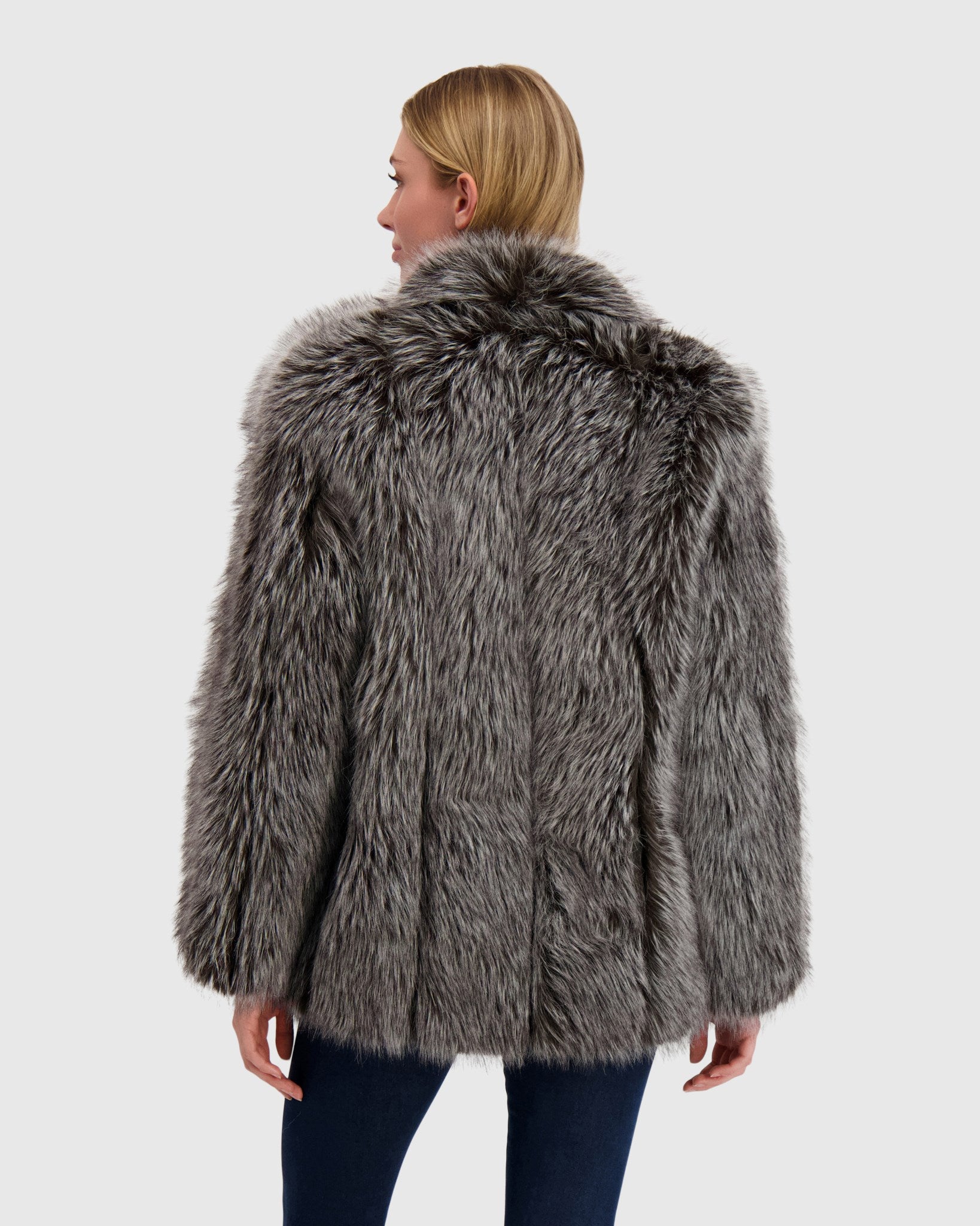 FUR-FREE FOX (FAUX FUR) JACKET