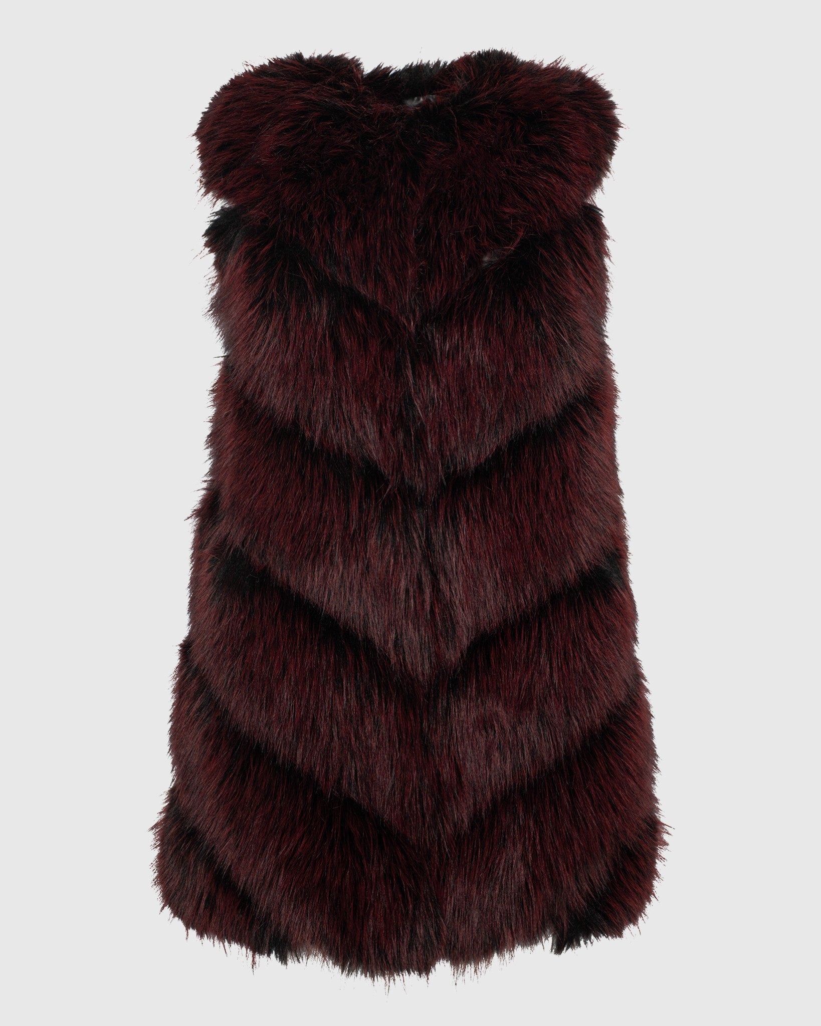 FUR-FREE FOX (FAUX FUR) VEST