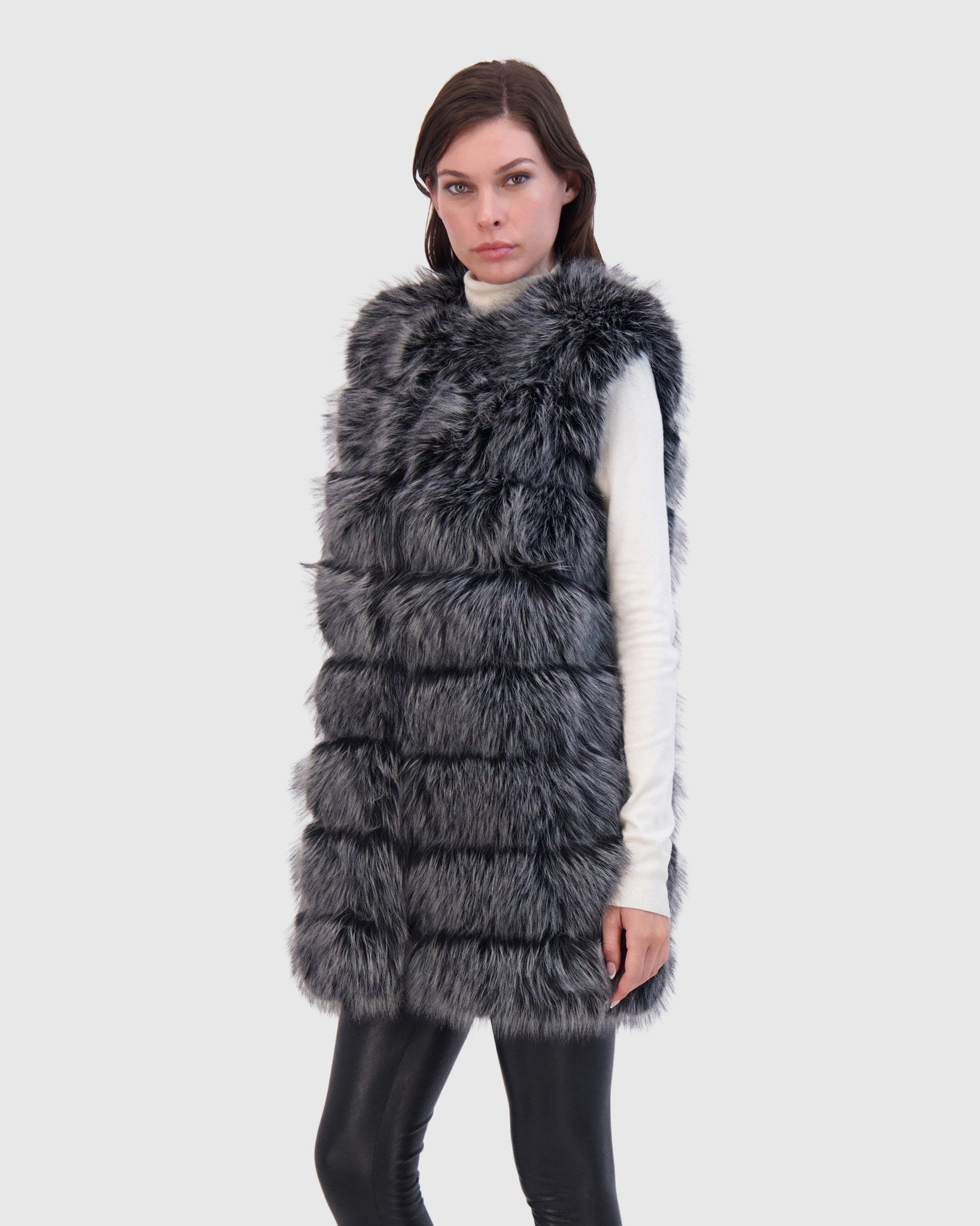 FUR-FREE FOX (FAUX FUR) VEST