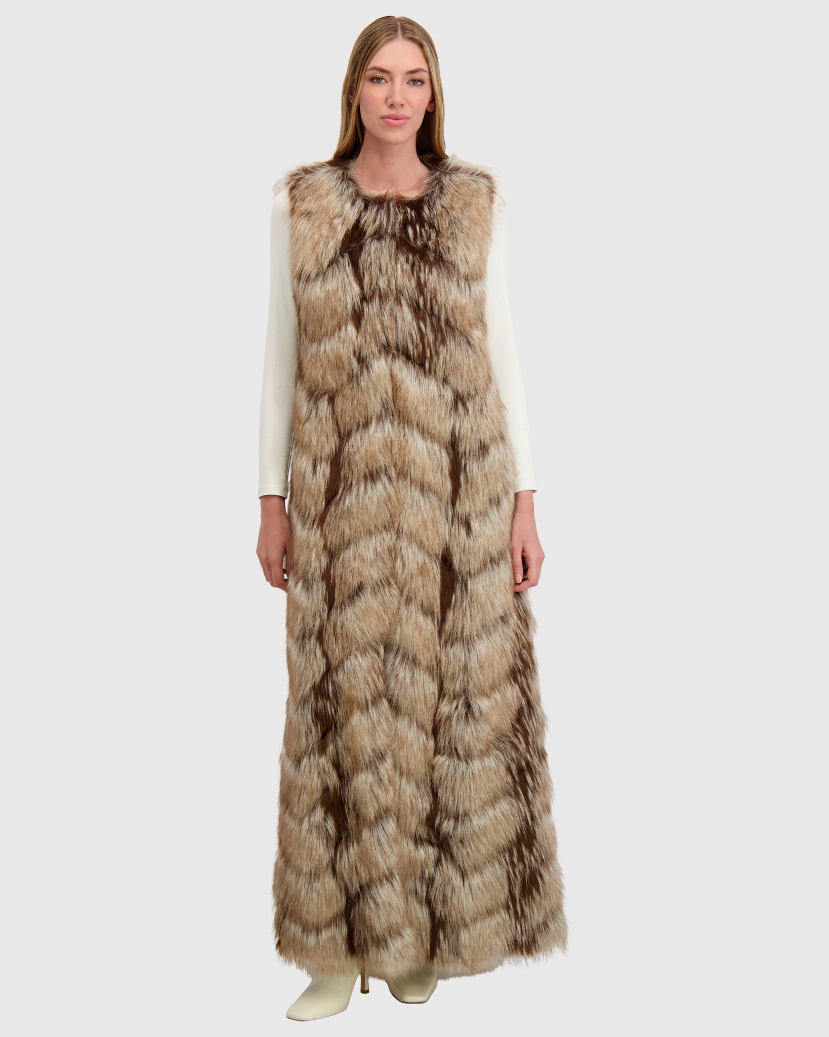 FUR-FREE FOX (FAUX FUR) VEST