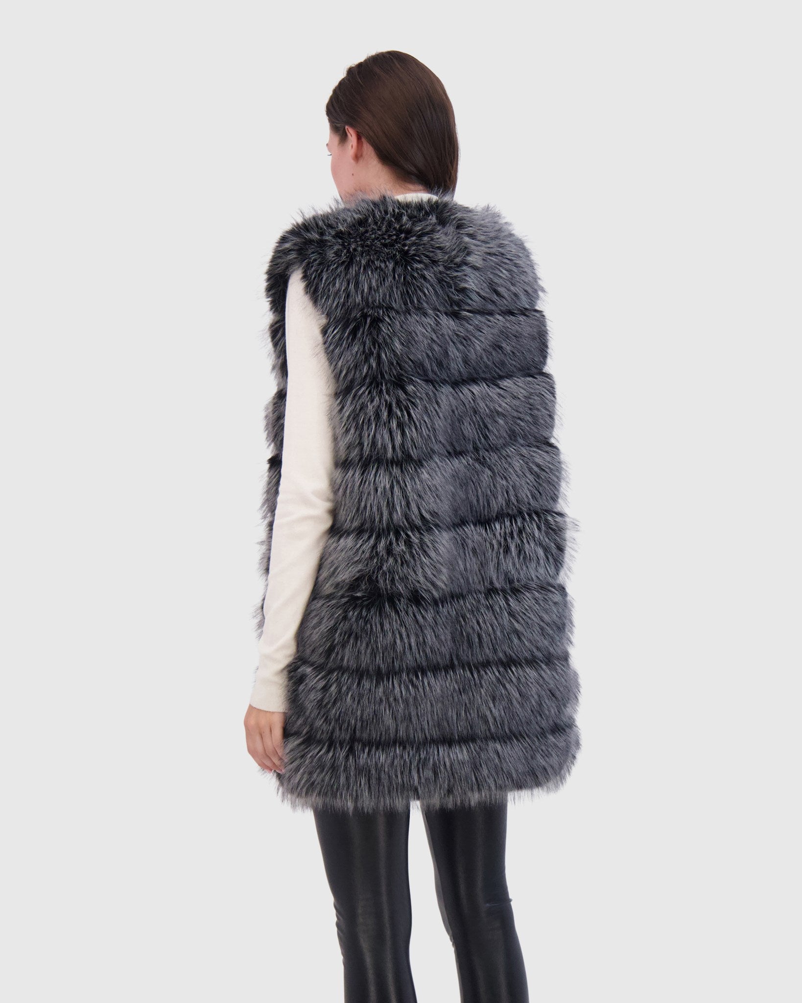 FUR-FREE FOX (FAUX FUR) VEST