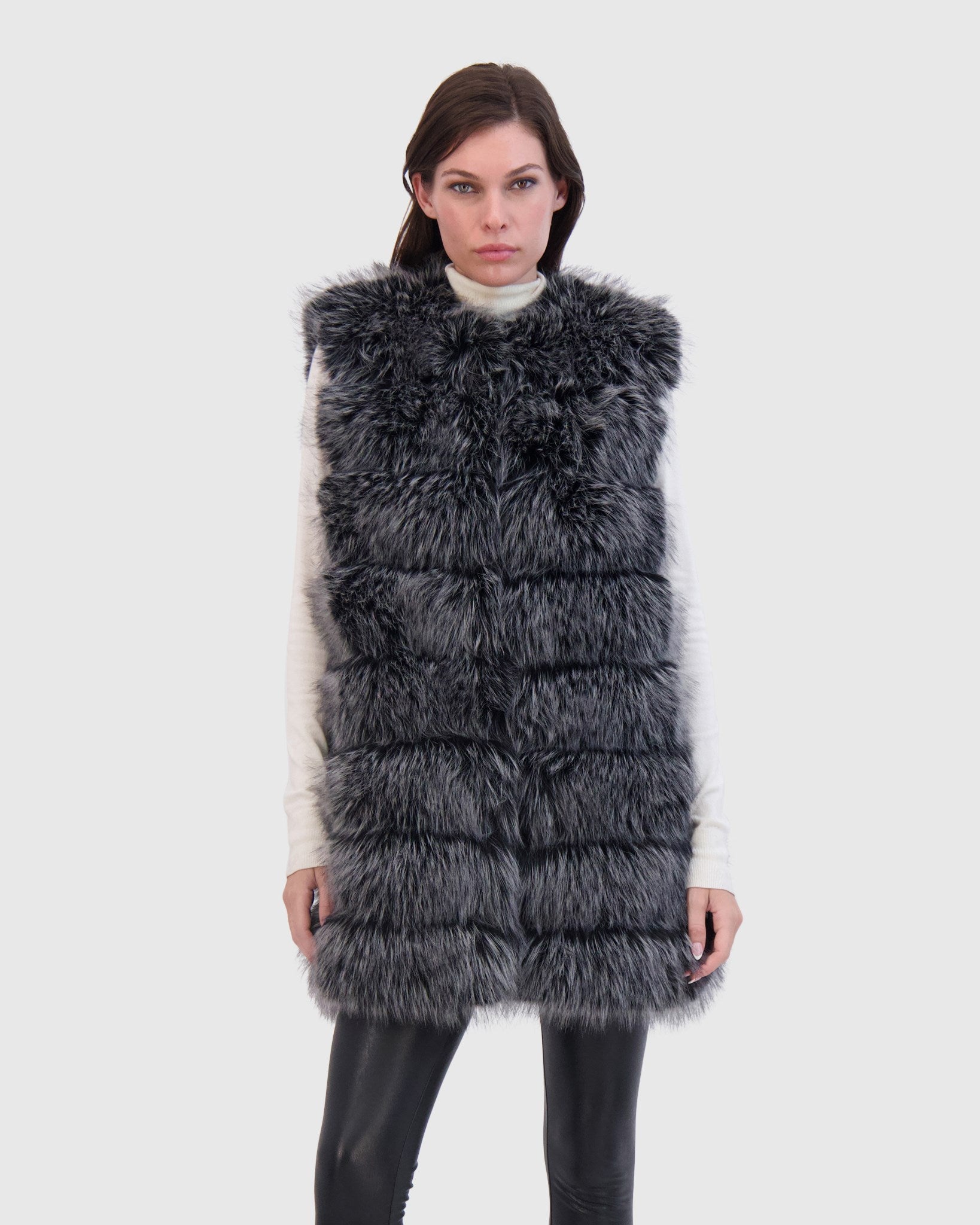 FUR-FREE FOX (FAUX FUR) VEST