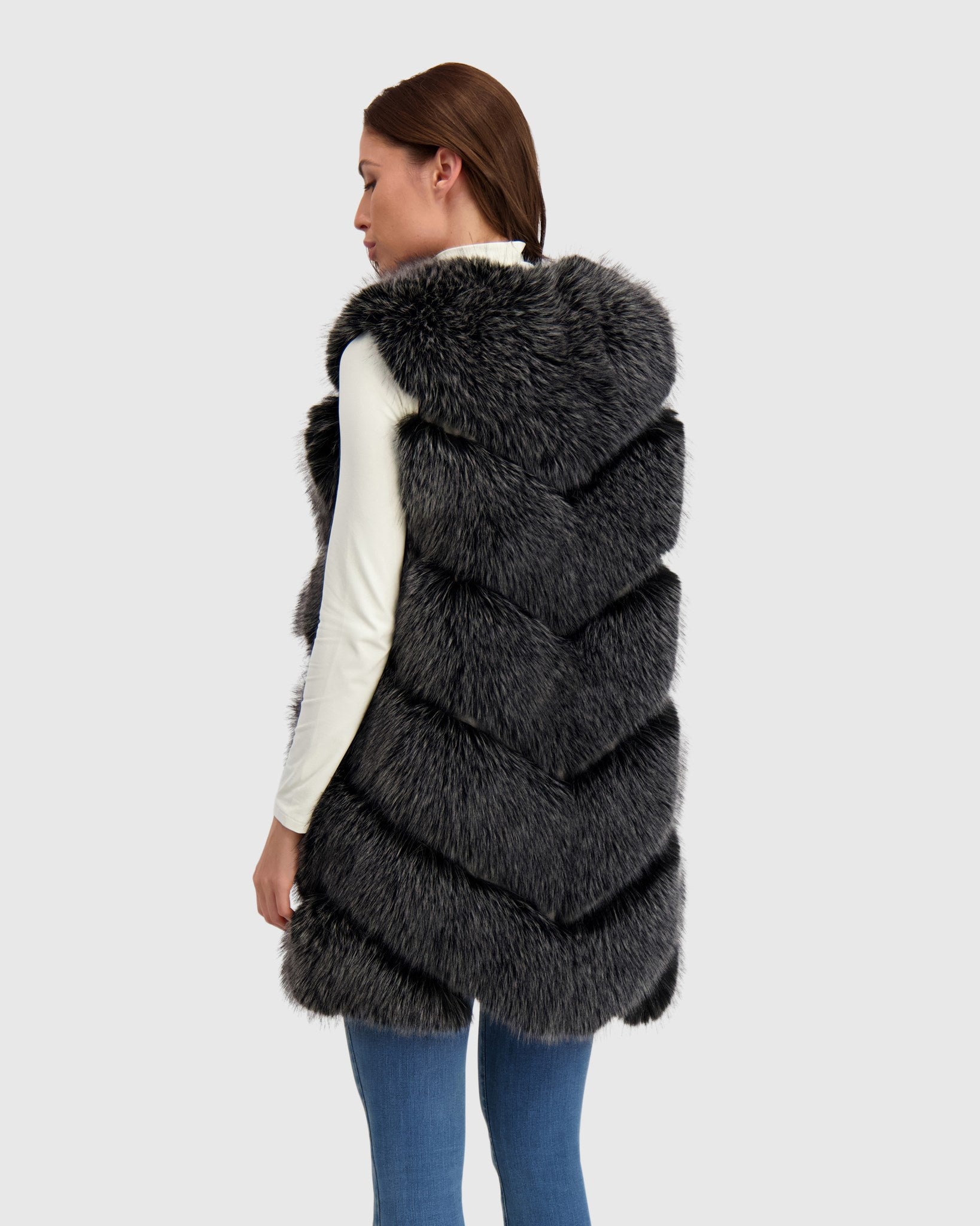FUR-FREE FOX (FAUX FUR) VEST
