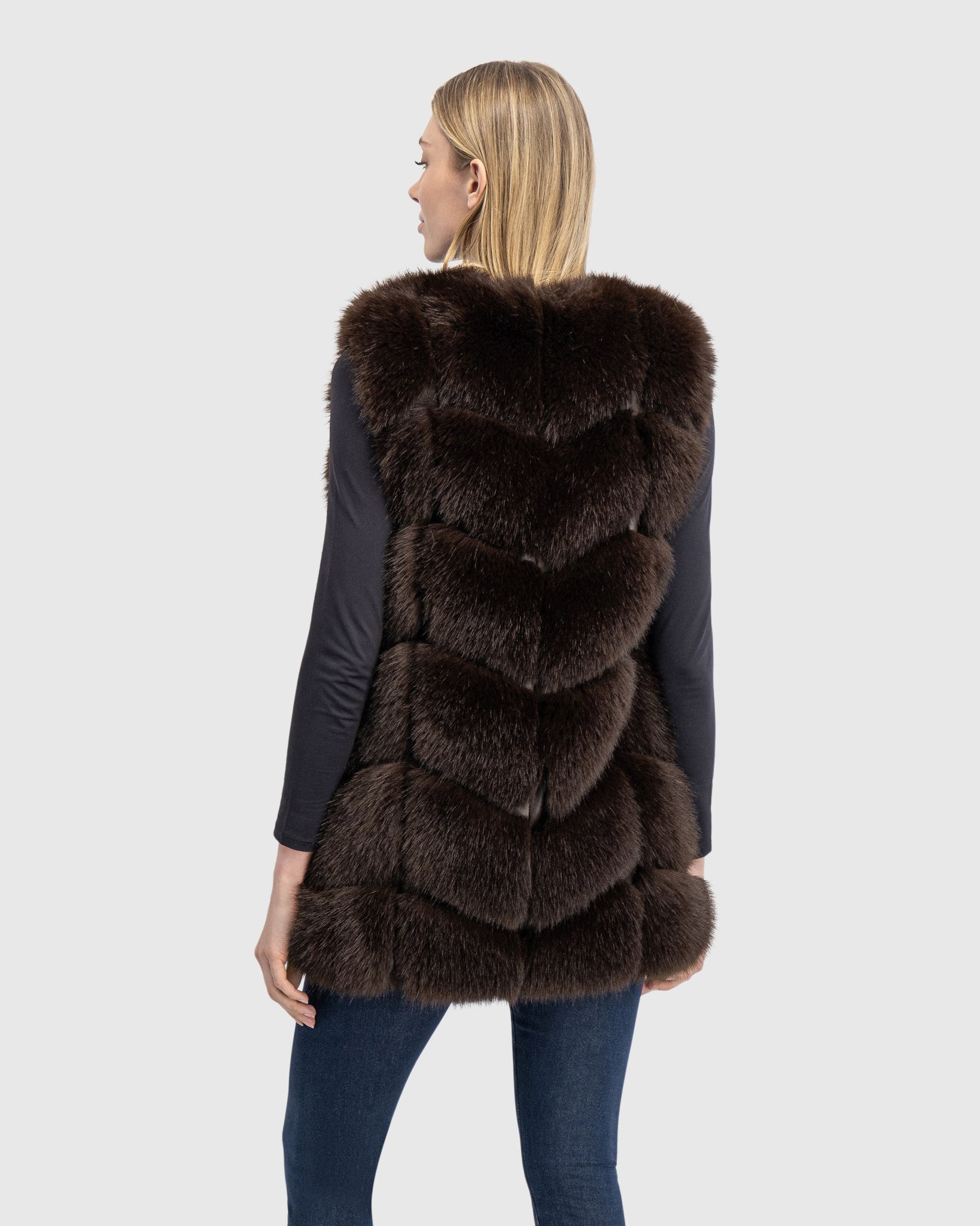 FUR-FREE FOX (FAUX FUR) VEST