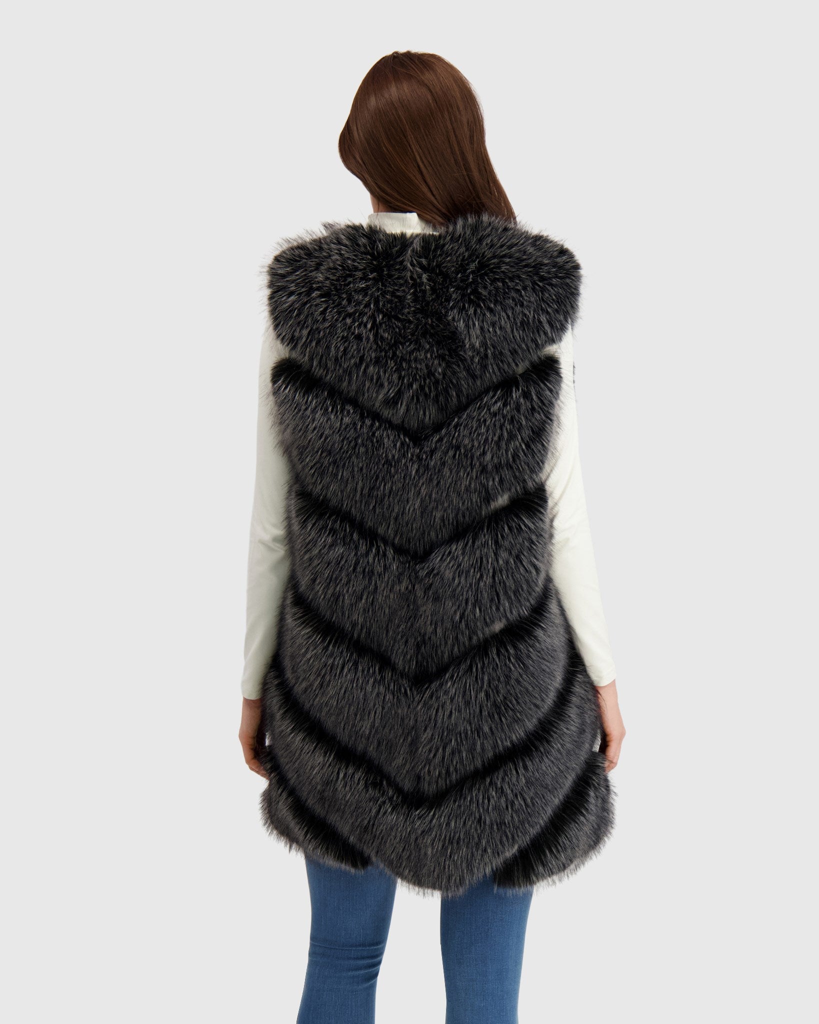 FUR-FREE FOX (FAUX FUR) VEST