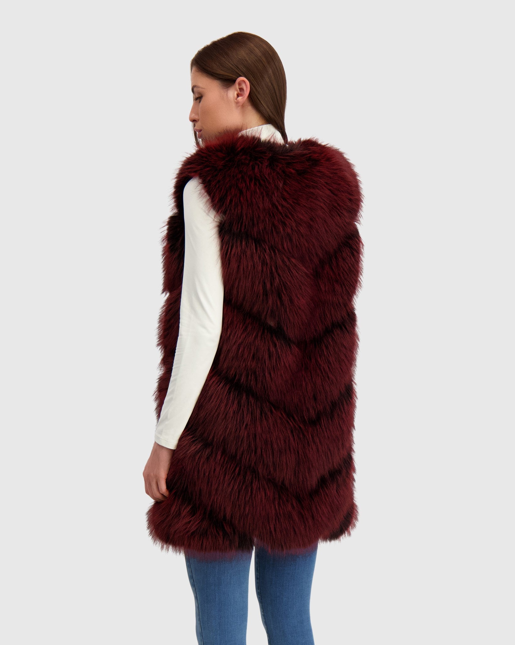 FUR-FREE FOX (FAUX FUR) VEST