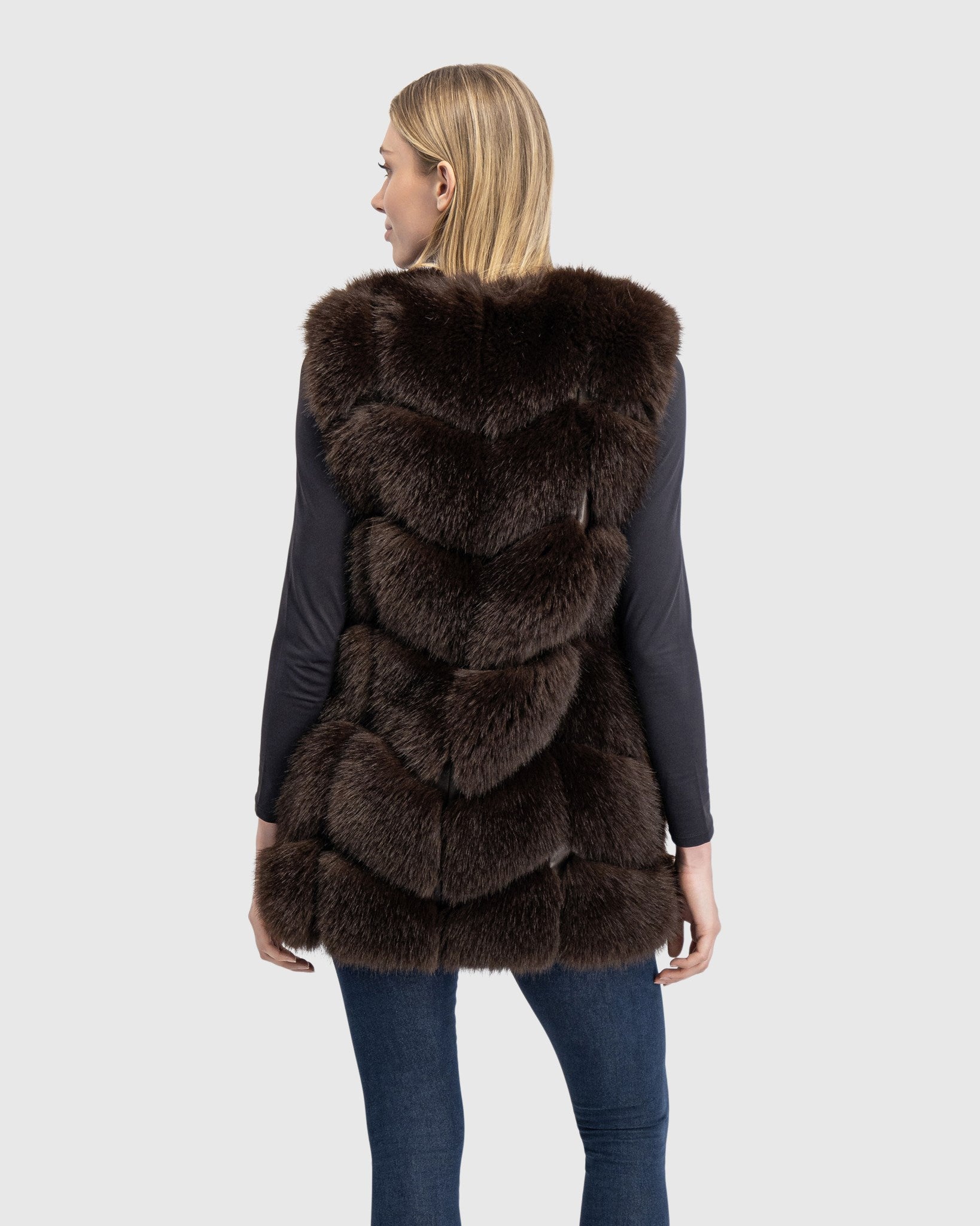FUR-FREE FOX (FAUX FUR) VEST