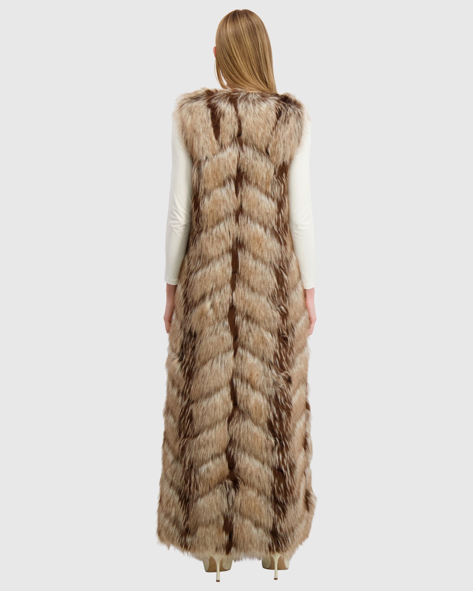 FUR-FREE FOX (FAUX FUR) VEST