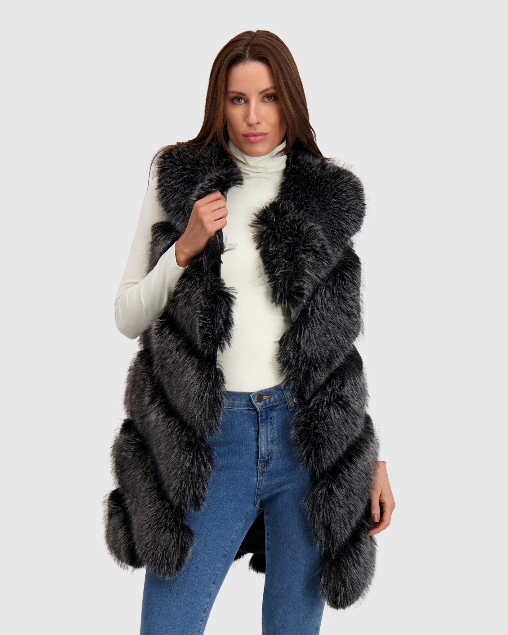 FUR-FREE FOX (FAUX FUR) VEST