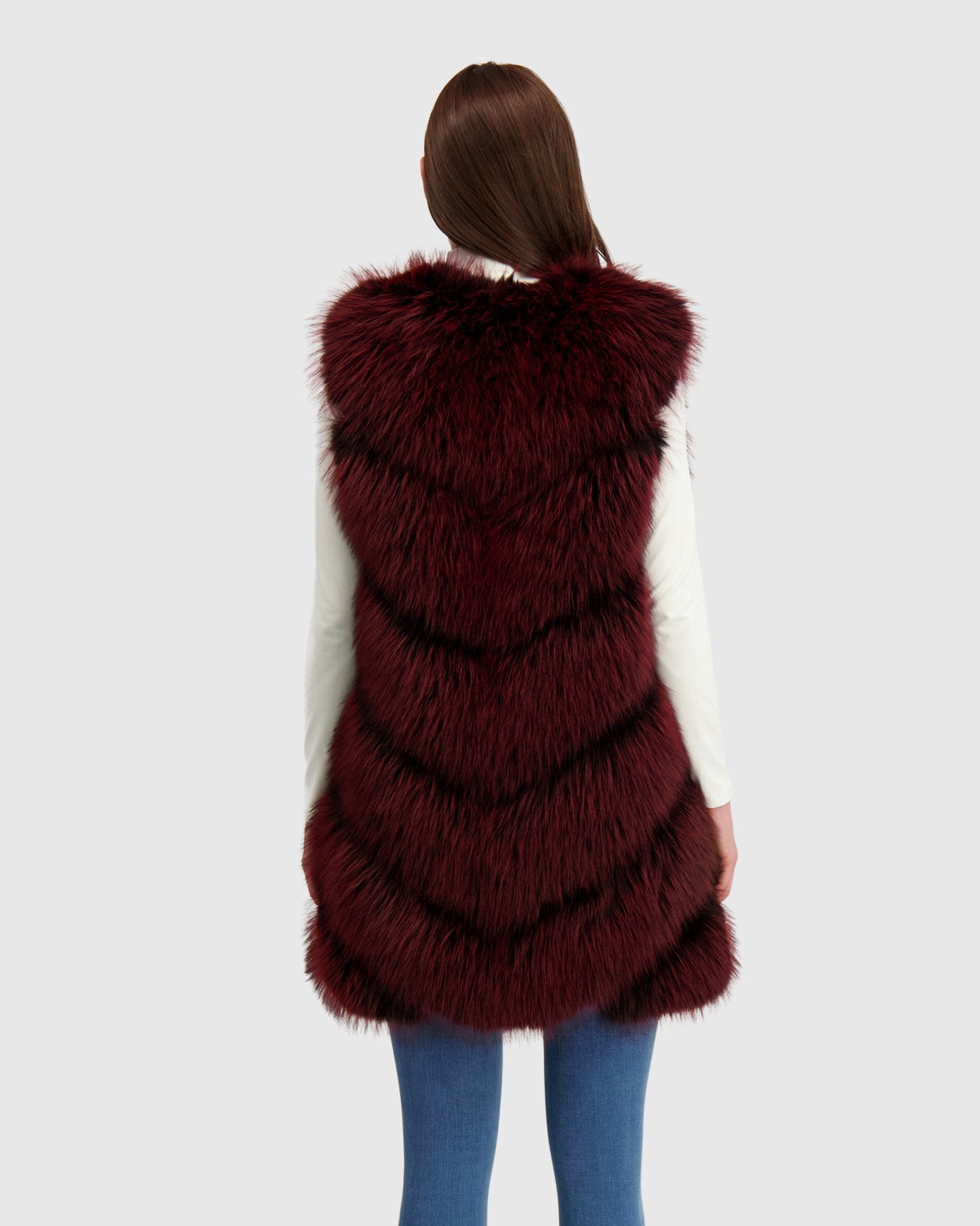 FUR-FREE FOX (FAUX FUR) VEST