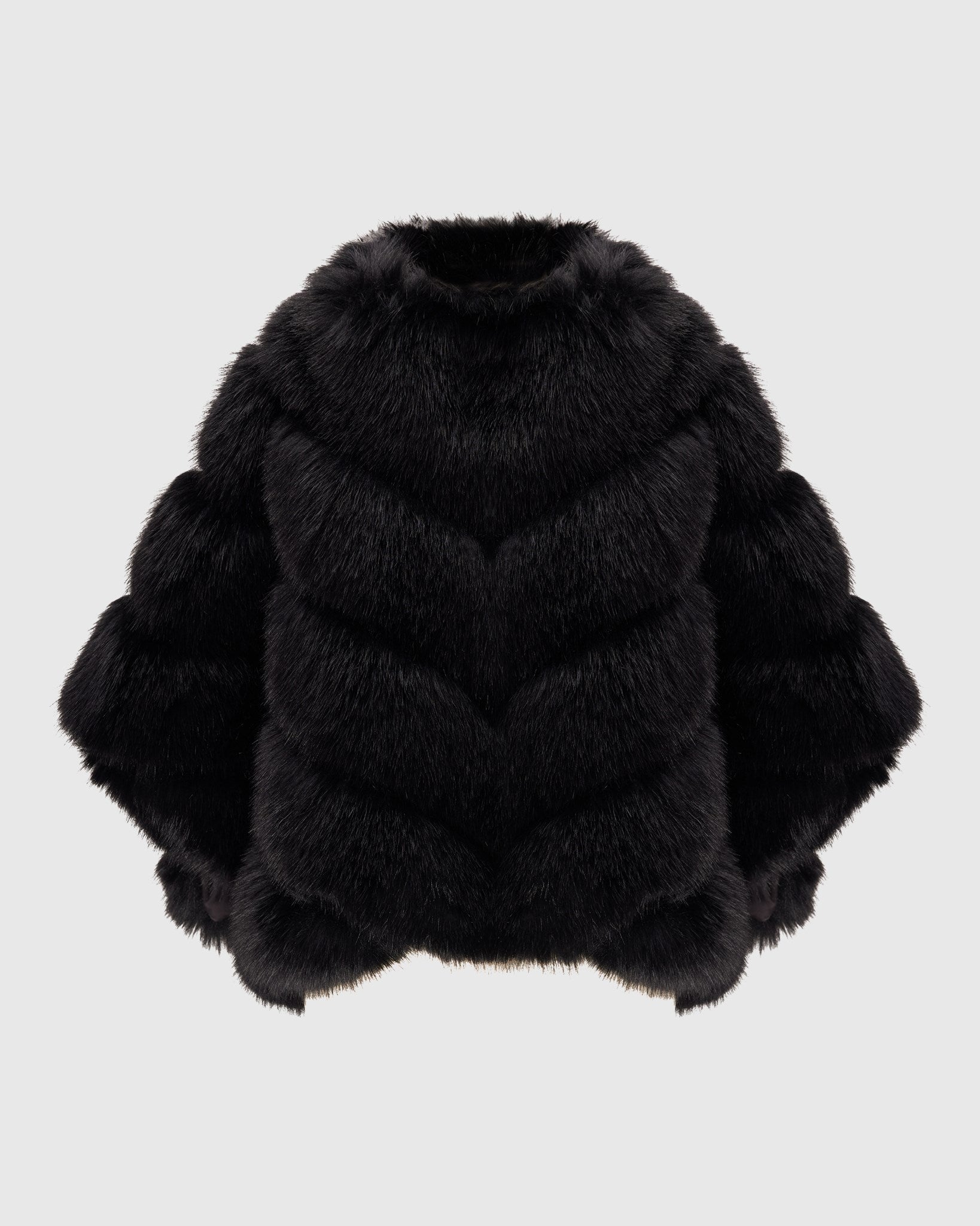 FUR-FREE FOX (FAUX FUR) CAPE