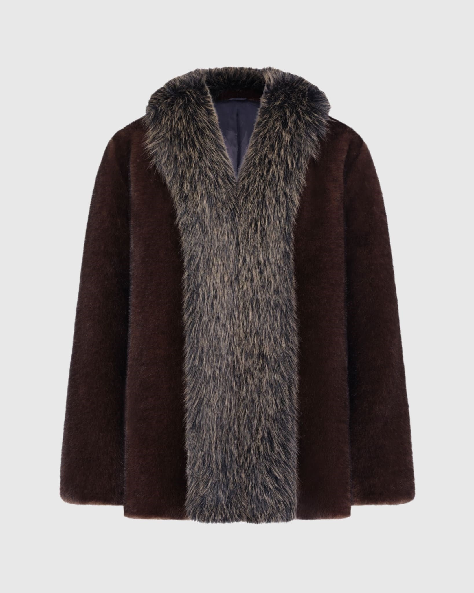 FUR-FREE FOX & MINK (FAUX FUR) JACKET