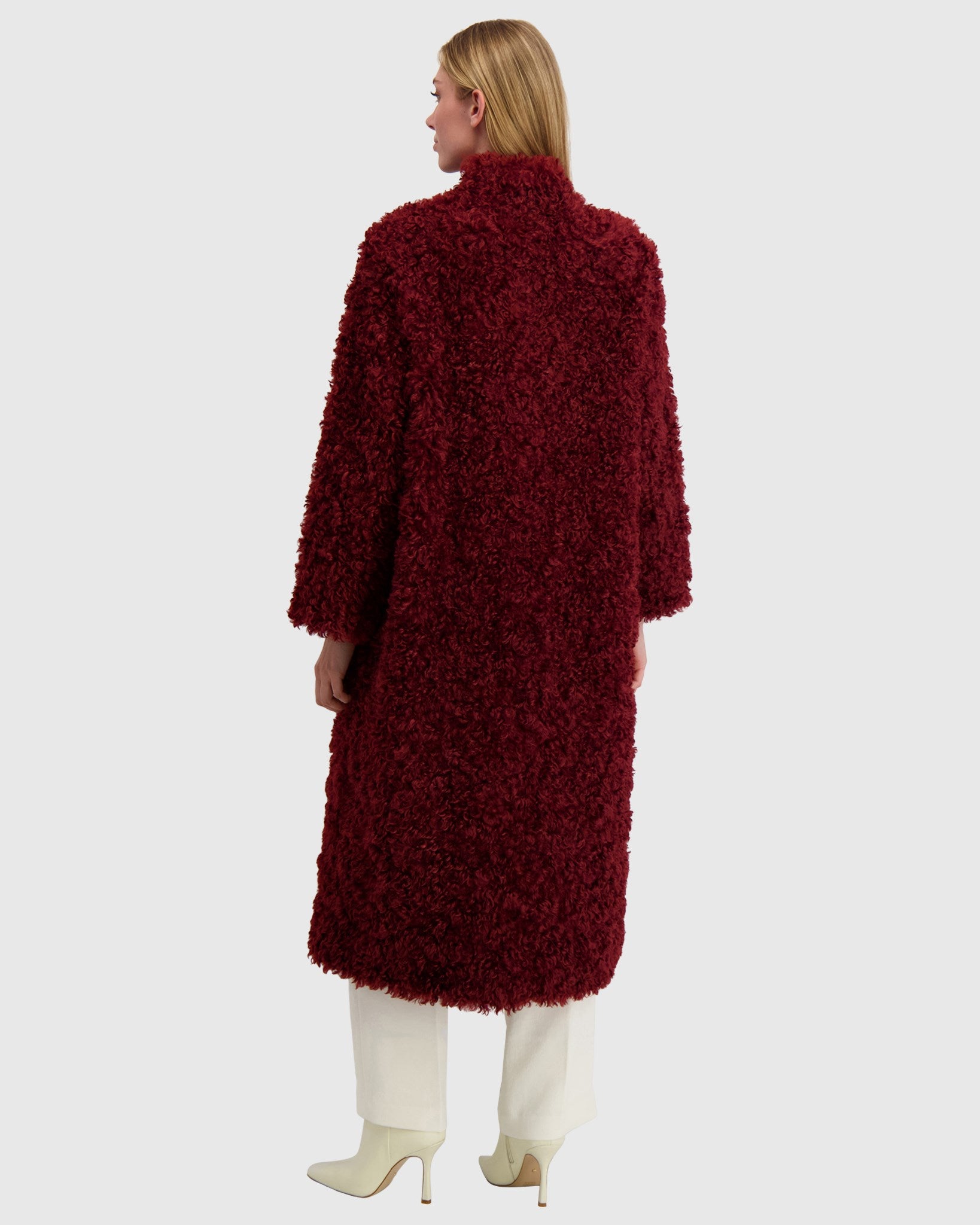 FUR-FREE LAMB (FAUX FUR) COAT