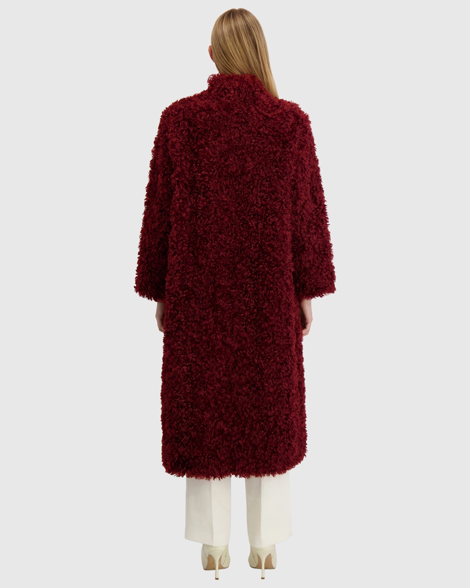 FUR-FREE LAMB (FAUX FUR) COAT