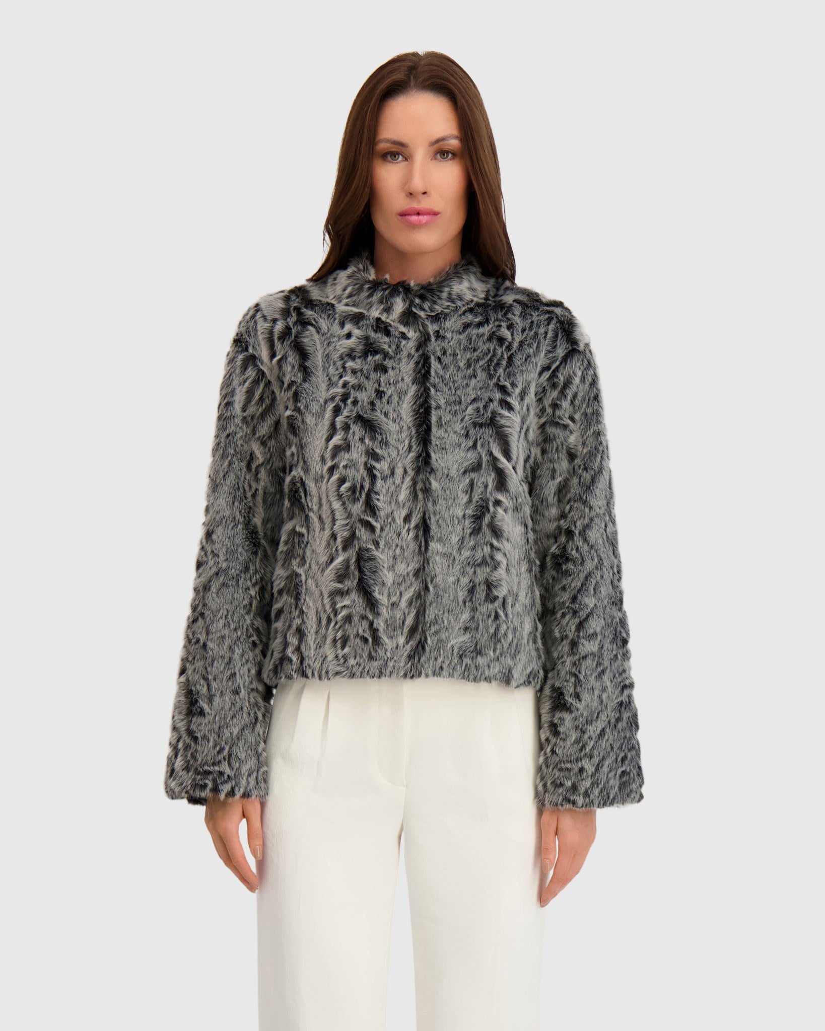 FUR-FREE LAMB (FAUX FUR) JACKET