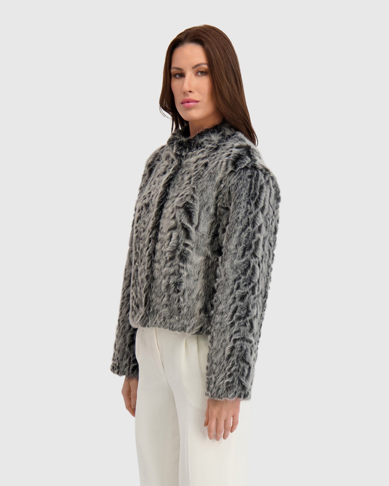 FUR-FREE LAMB (FAUX FUR) JACKET