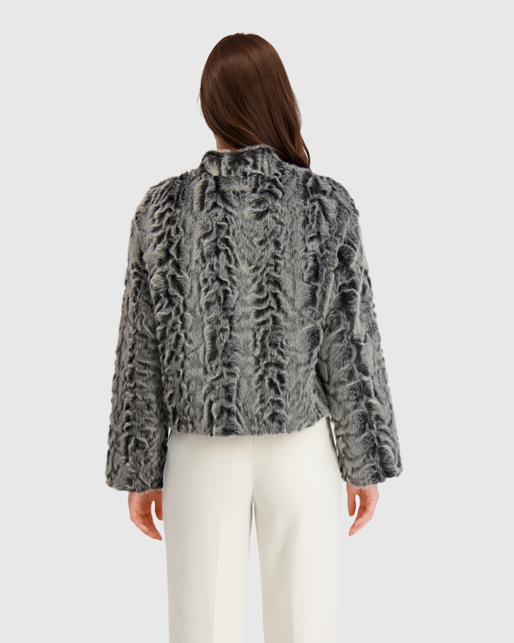 FUR-FREE LAMB (FAUX FUR) JACKET