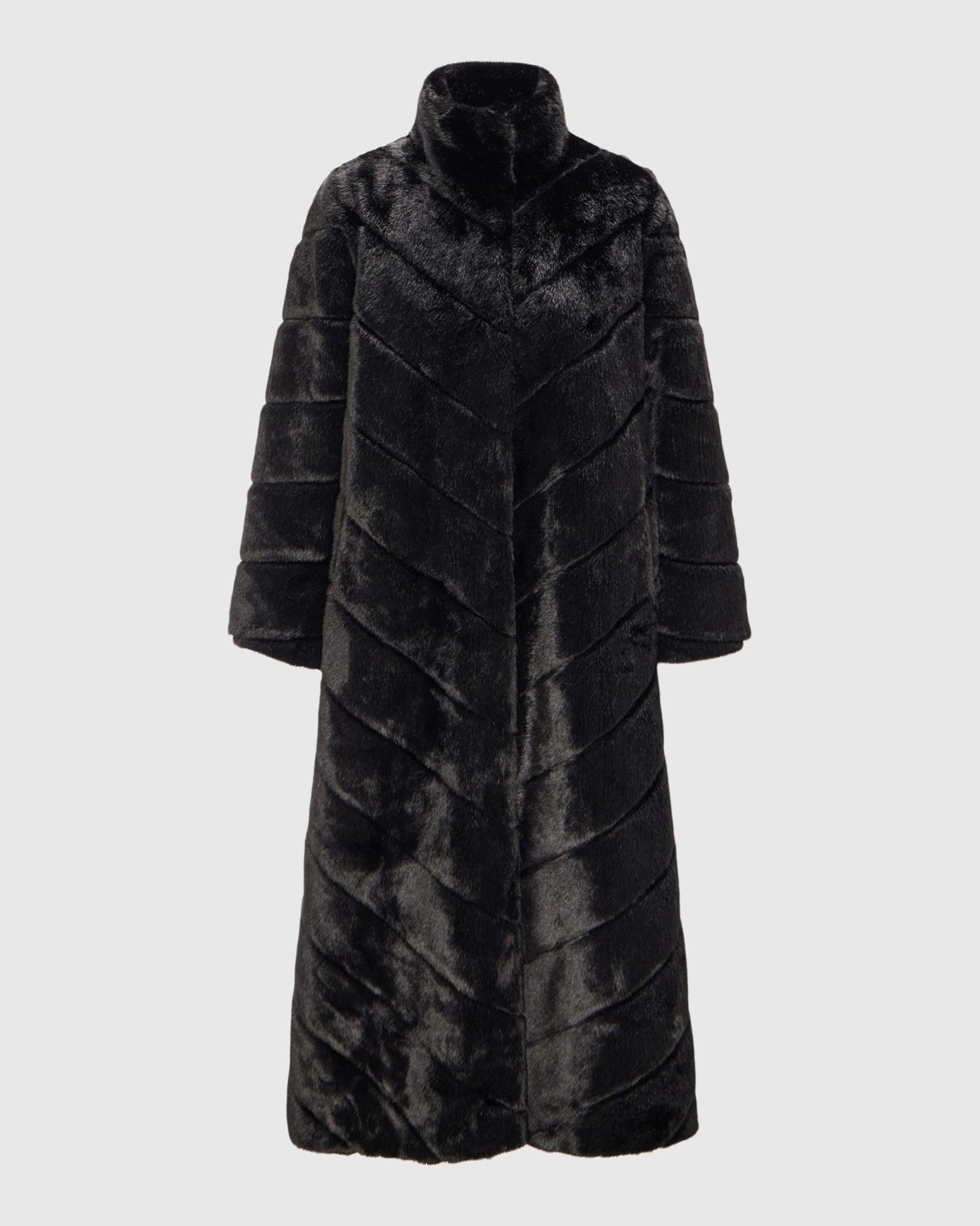 FUR-FREE MINK (FAUX FUR) COAT